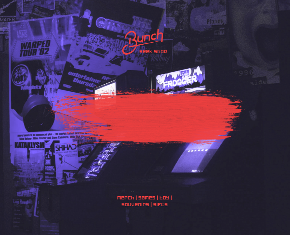 Bunch | GEEK SHOP — Брендинг на Dprofile