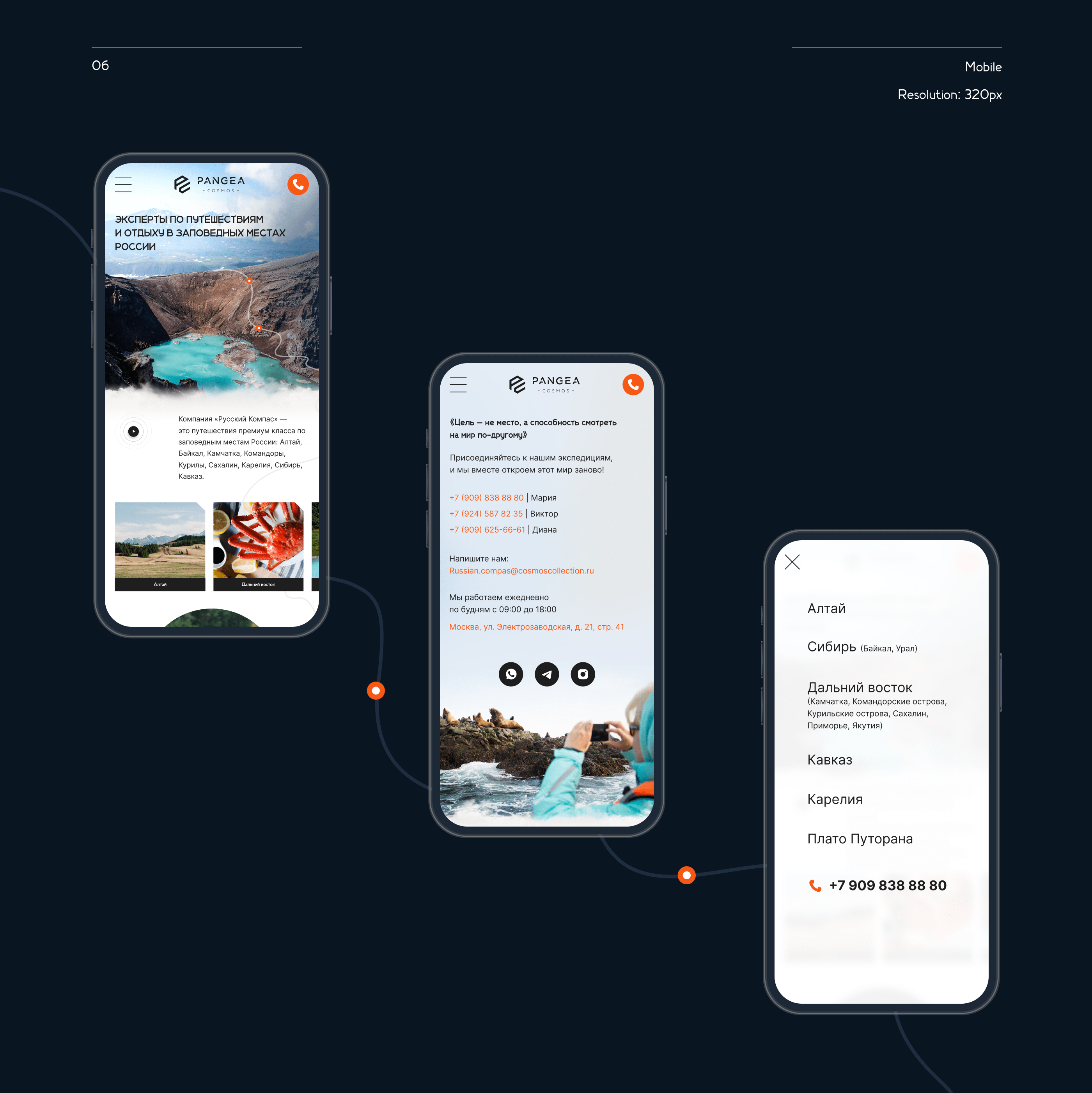 A web site for Exclusive tours to reserved places — Изображение №13 — Интерфейсы на Dprofile