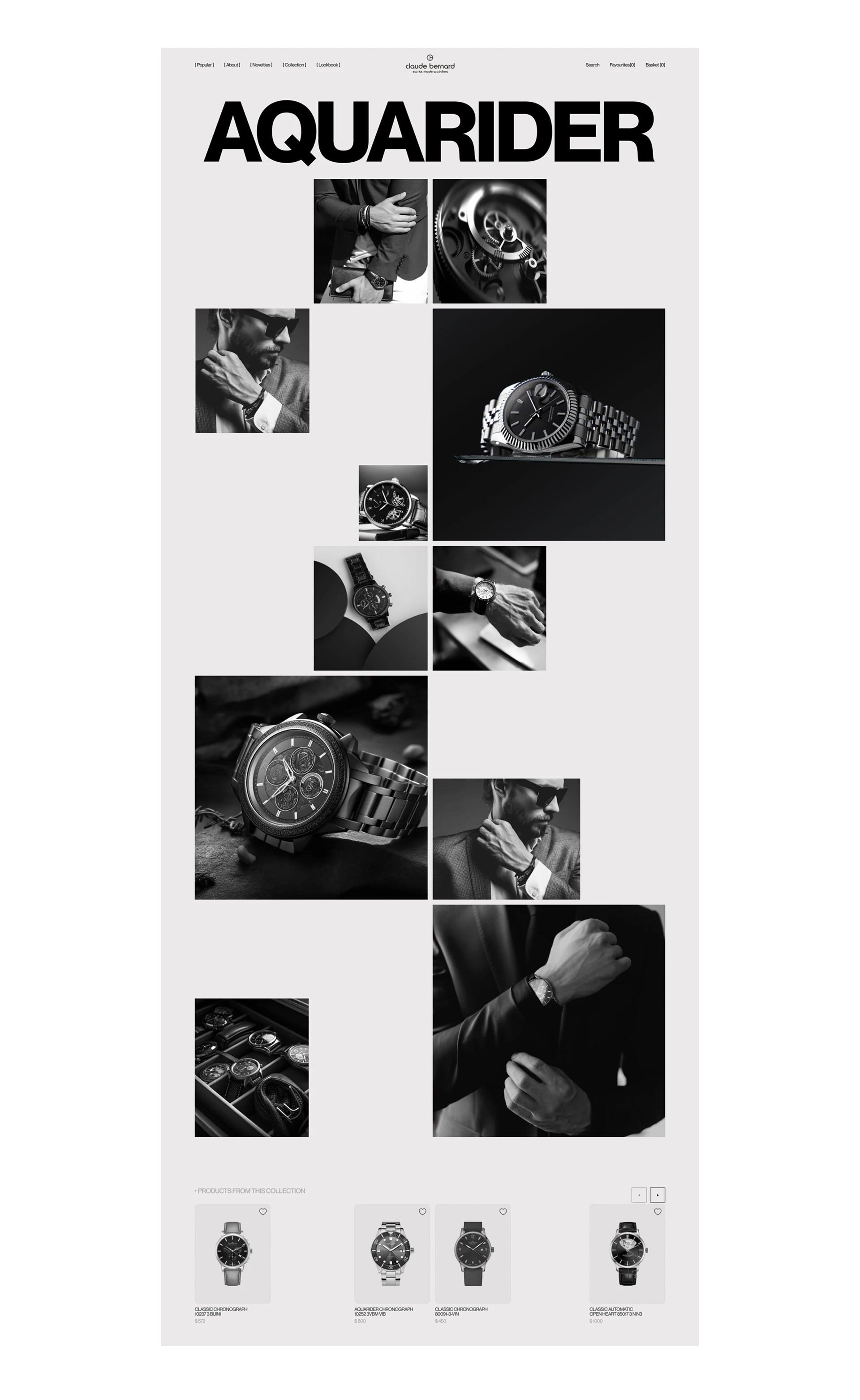 Claude Bernard | E-commerce — Изображение №14 — Интерфейсы на Dprofile