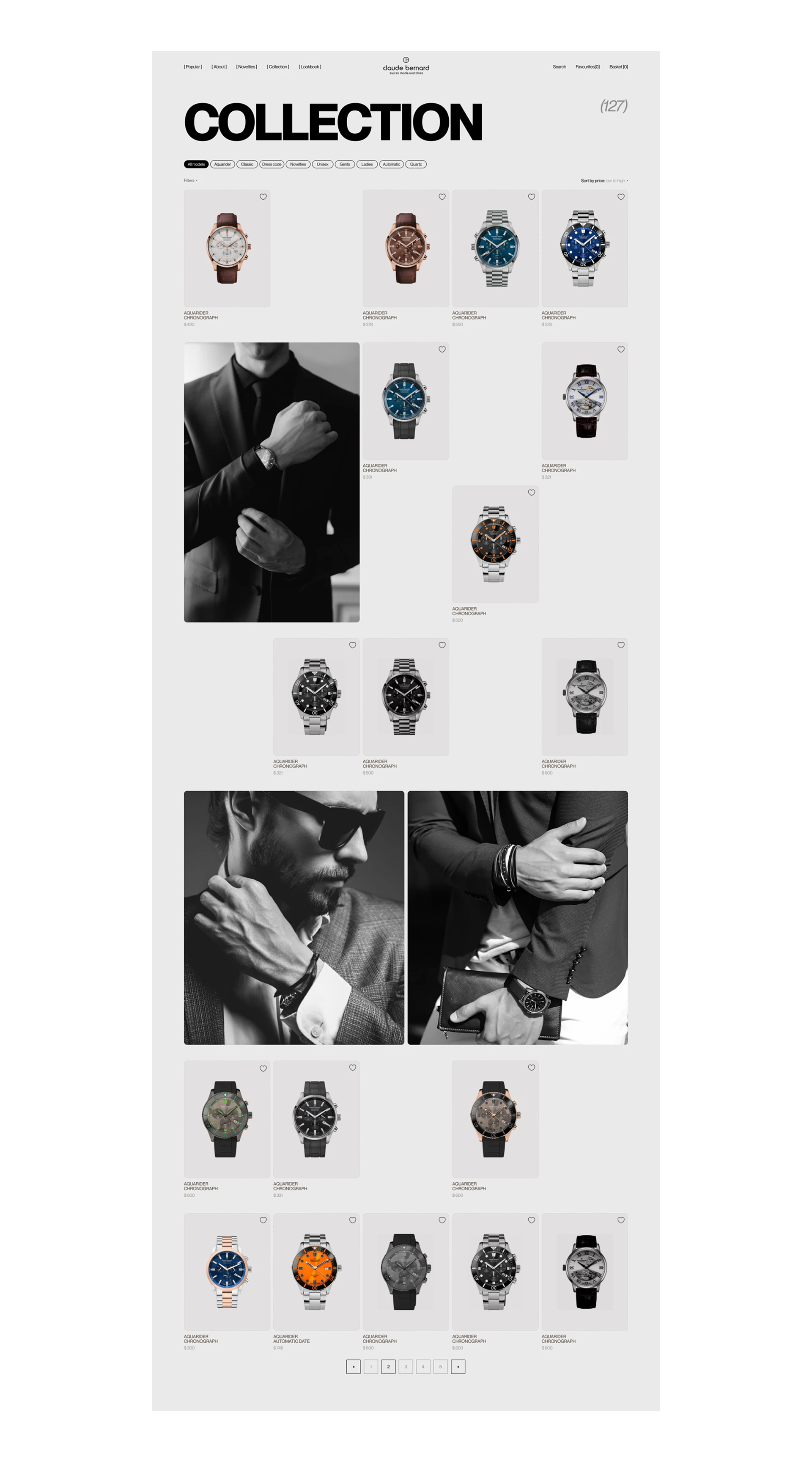 Claude Bernard | E-commerce — Изображение №6 — Интерфейсы на Dprofile