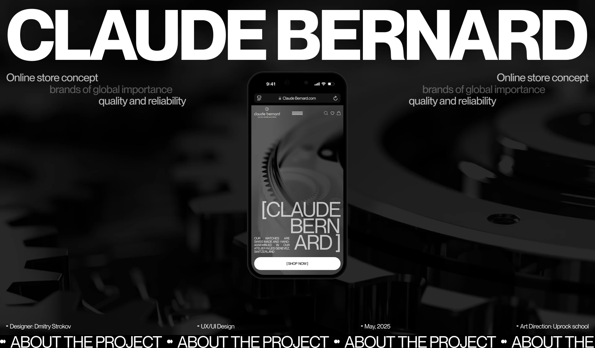 Claude Bernard | E-commerce — Изображение №1 — Интерфейсы на Dprofile