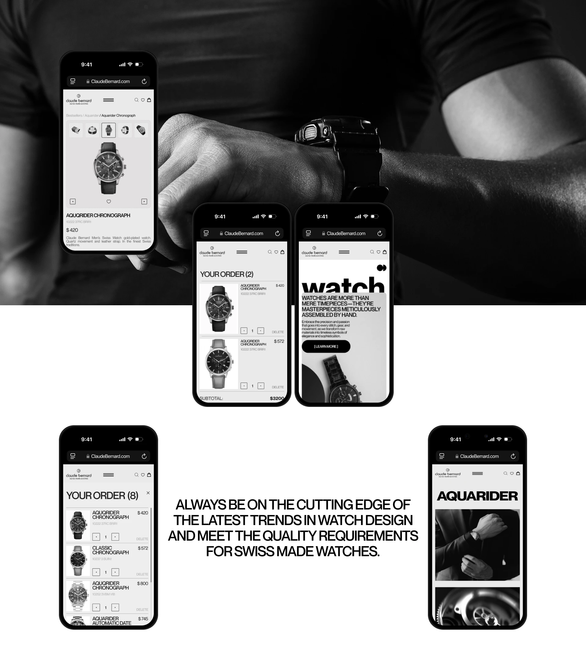 Claude Bernard | E-commerce — Изображение №4 — Интерфейсы на Dprofile