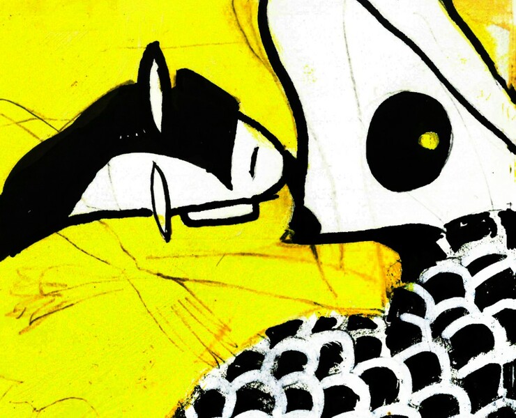 «Мне 17» («Шум») — Иллюстрация, Графика на Dprofile