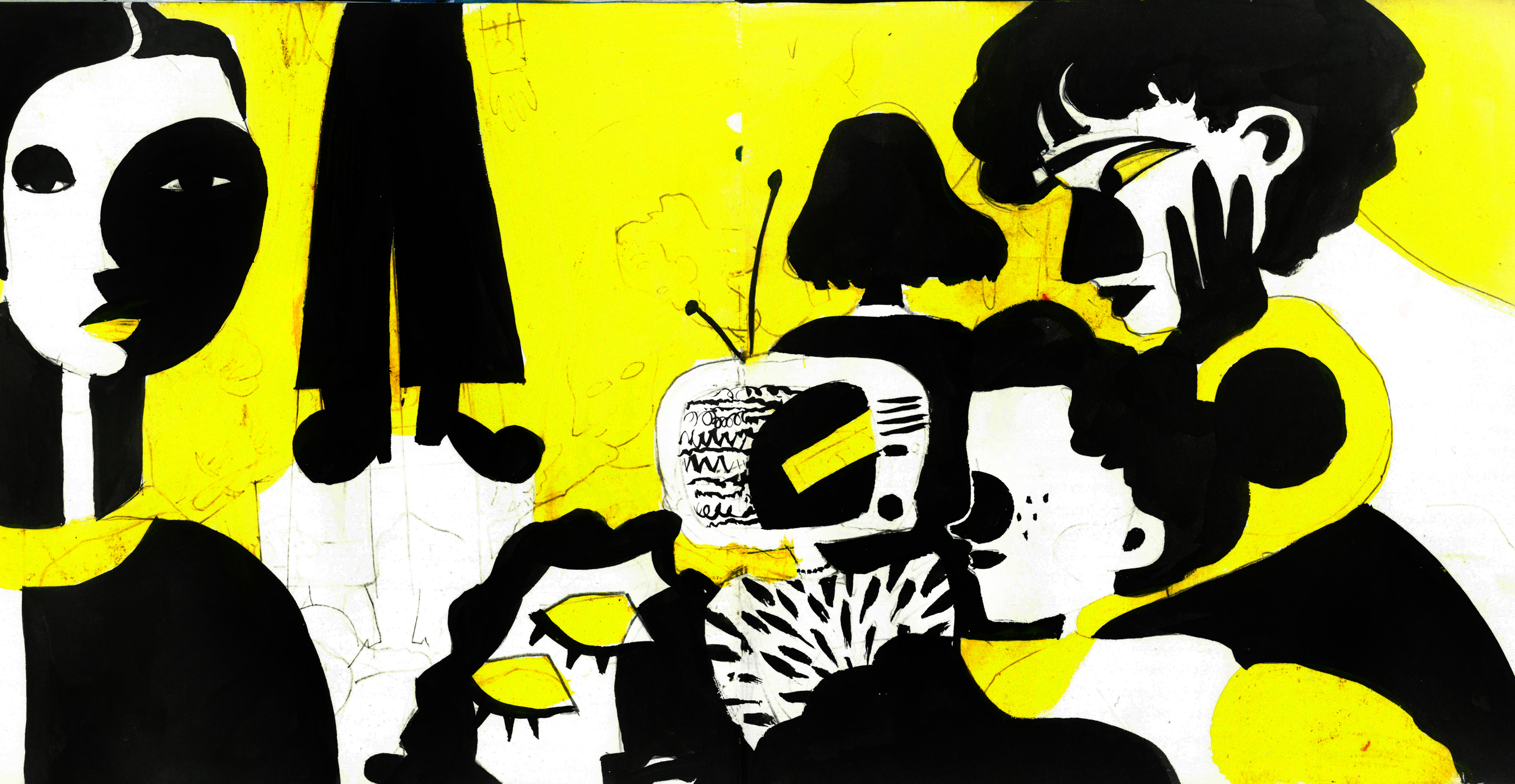 «Мне 17» («Шум») — Изображение №4 — Иллюстрация, Графика на Dprofile