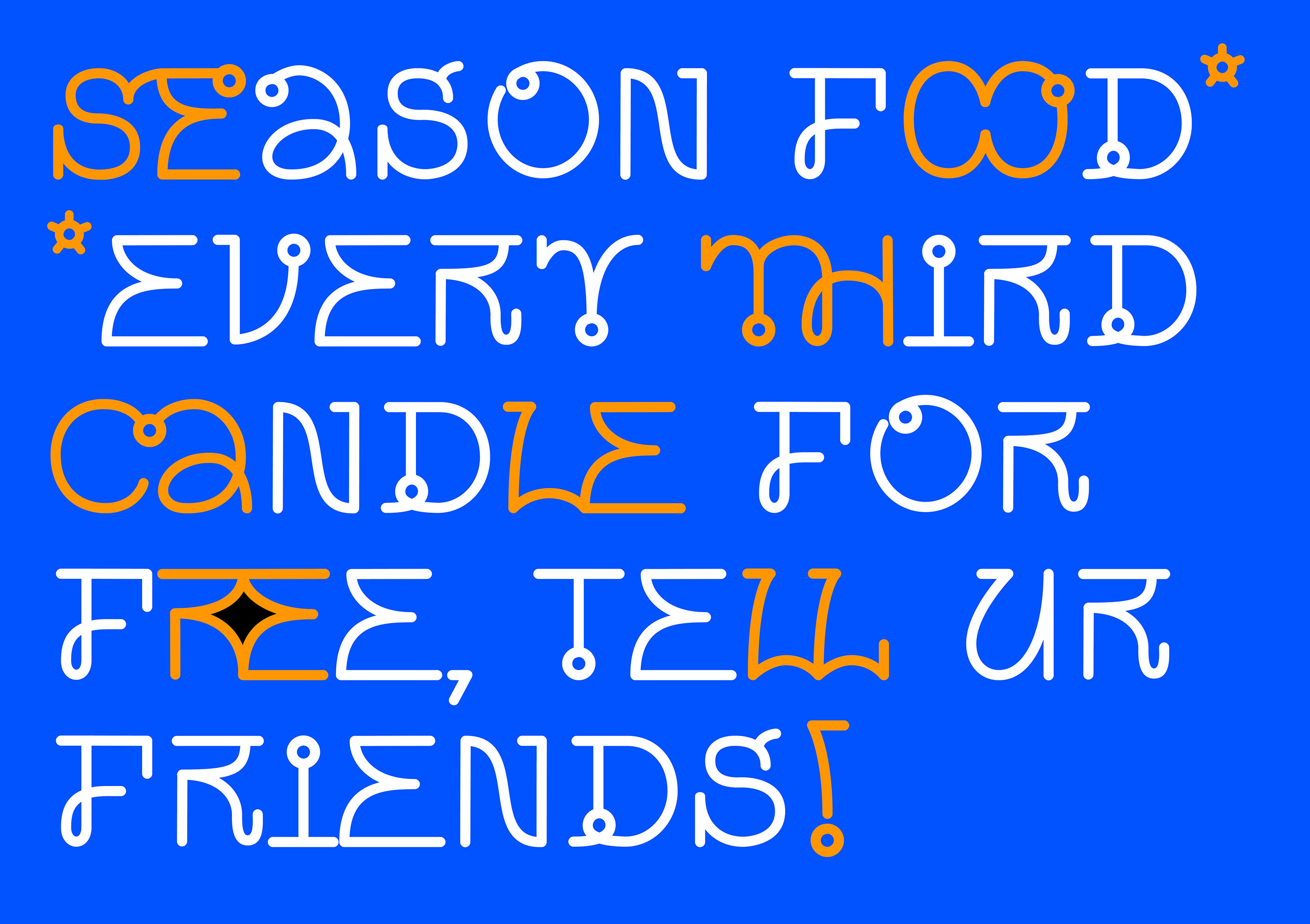 GANESHA TYPE (FREE FONT) — Изображение №22 — Графика на Dprofile