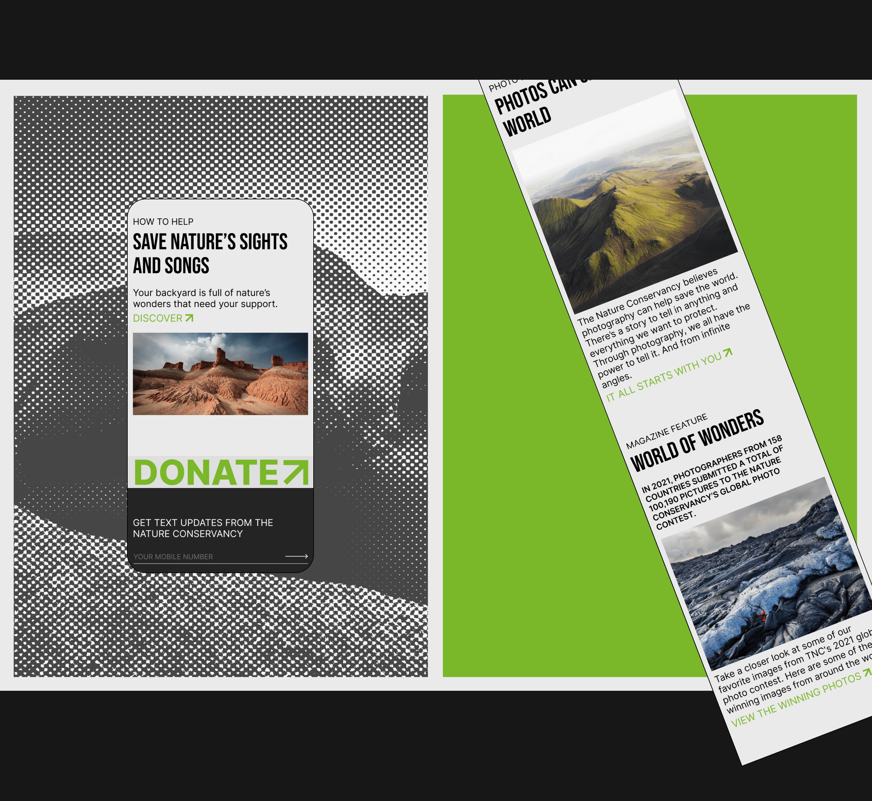 Nature Conservancy | corporate website redesign — Изображение №4 — Интерфейсы на Dprofile