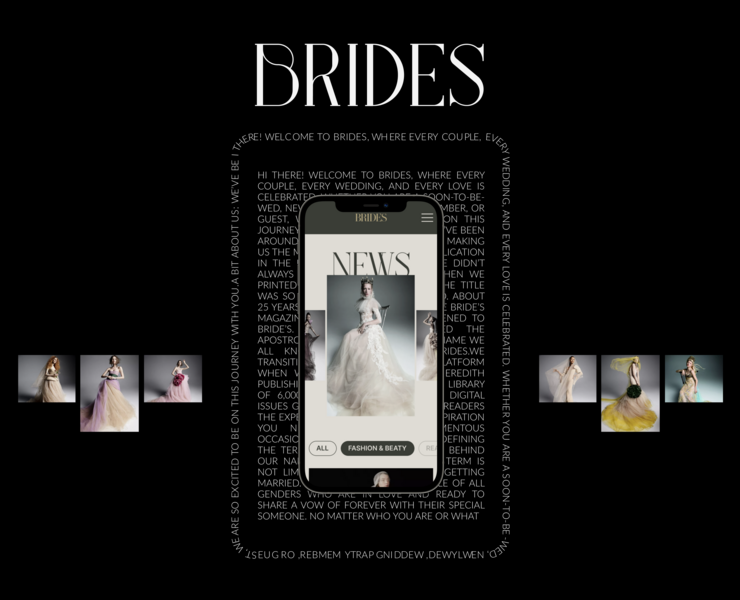 Brides Magazine | News Website Redesign на Dprofile