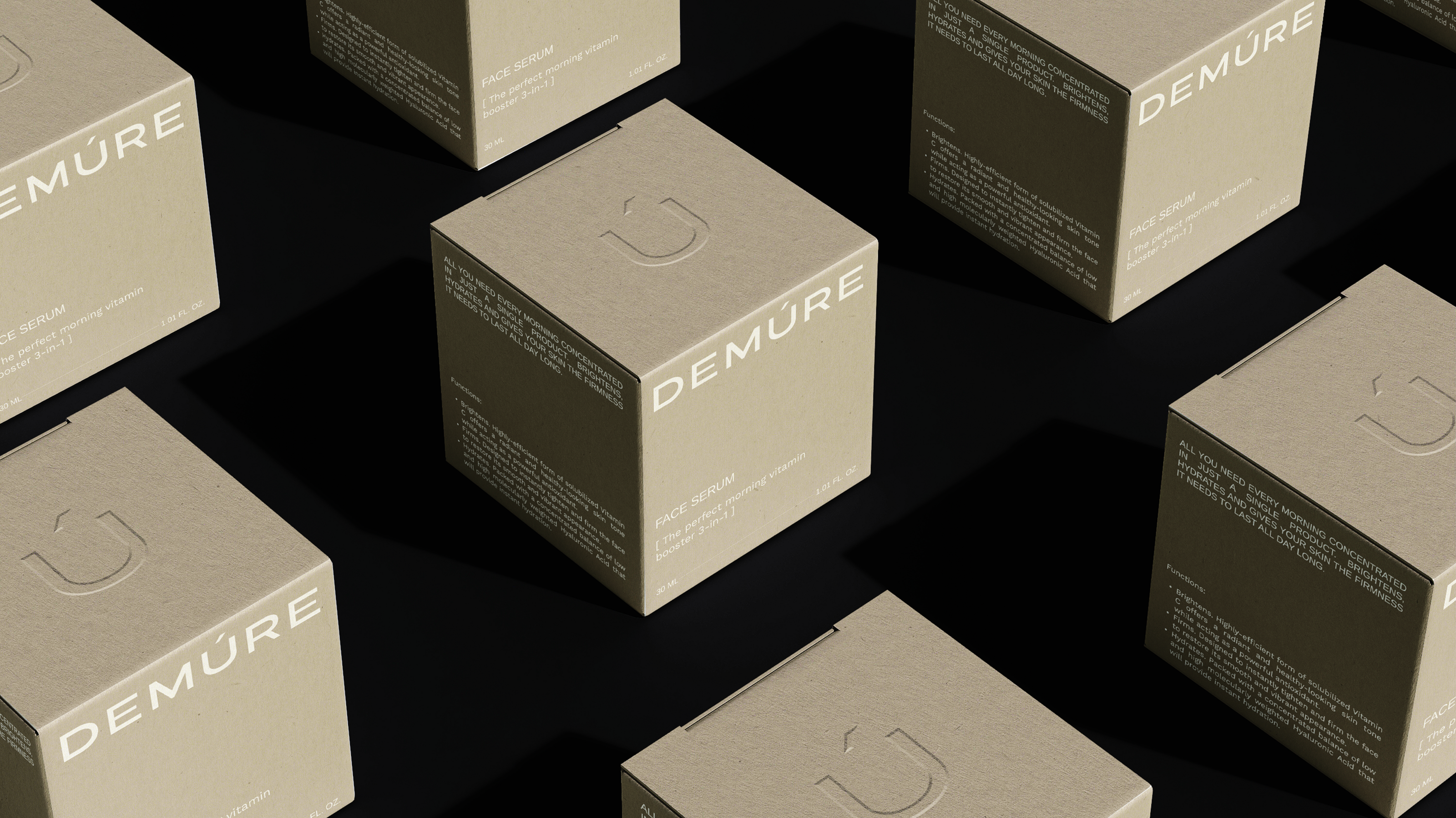 DEMURE | Фирменный стиль | Бренд косметики | Упаковка — Изображение №2 — Брендинг на Dprofile