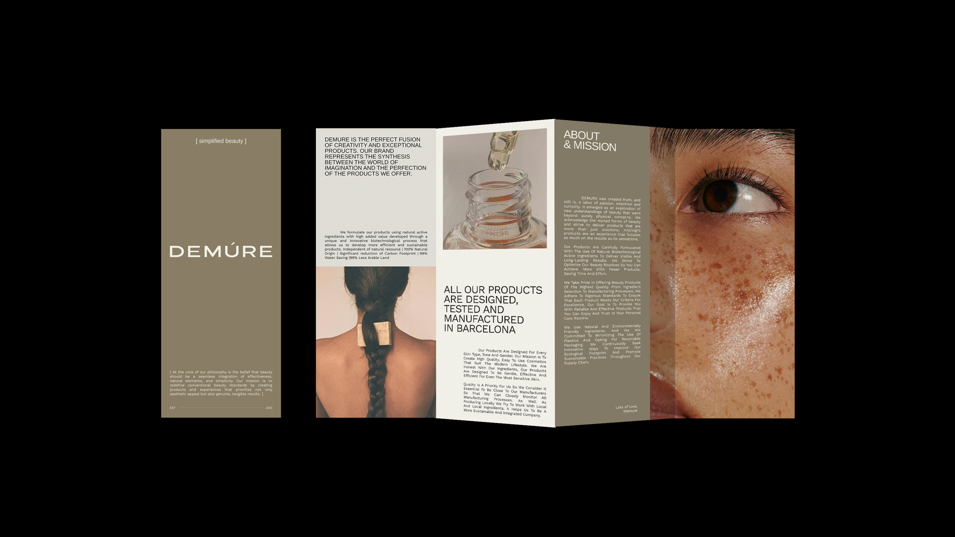 DEMURE | Фирменный стиль | Бренд косметики | Упаковка — Изображение №6 — Брендинг на Dprofile