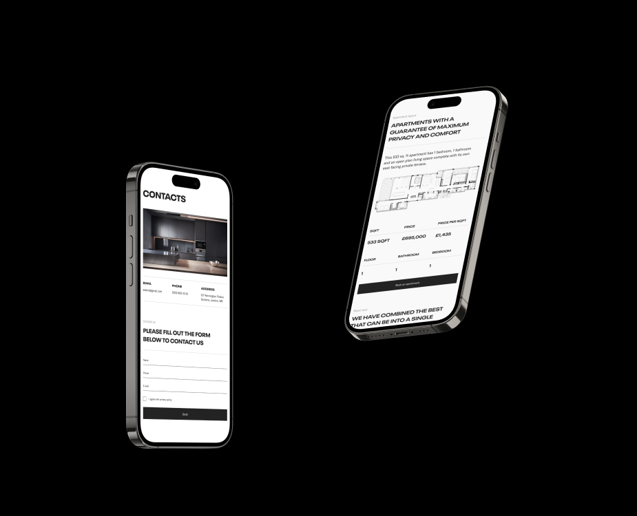 ASTERIA | Premium Real Estate — Интерфейсы на Dprofile