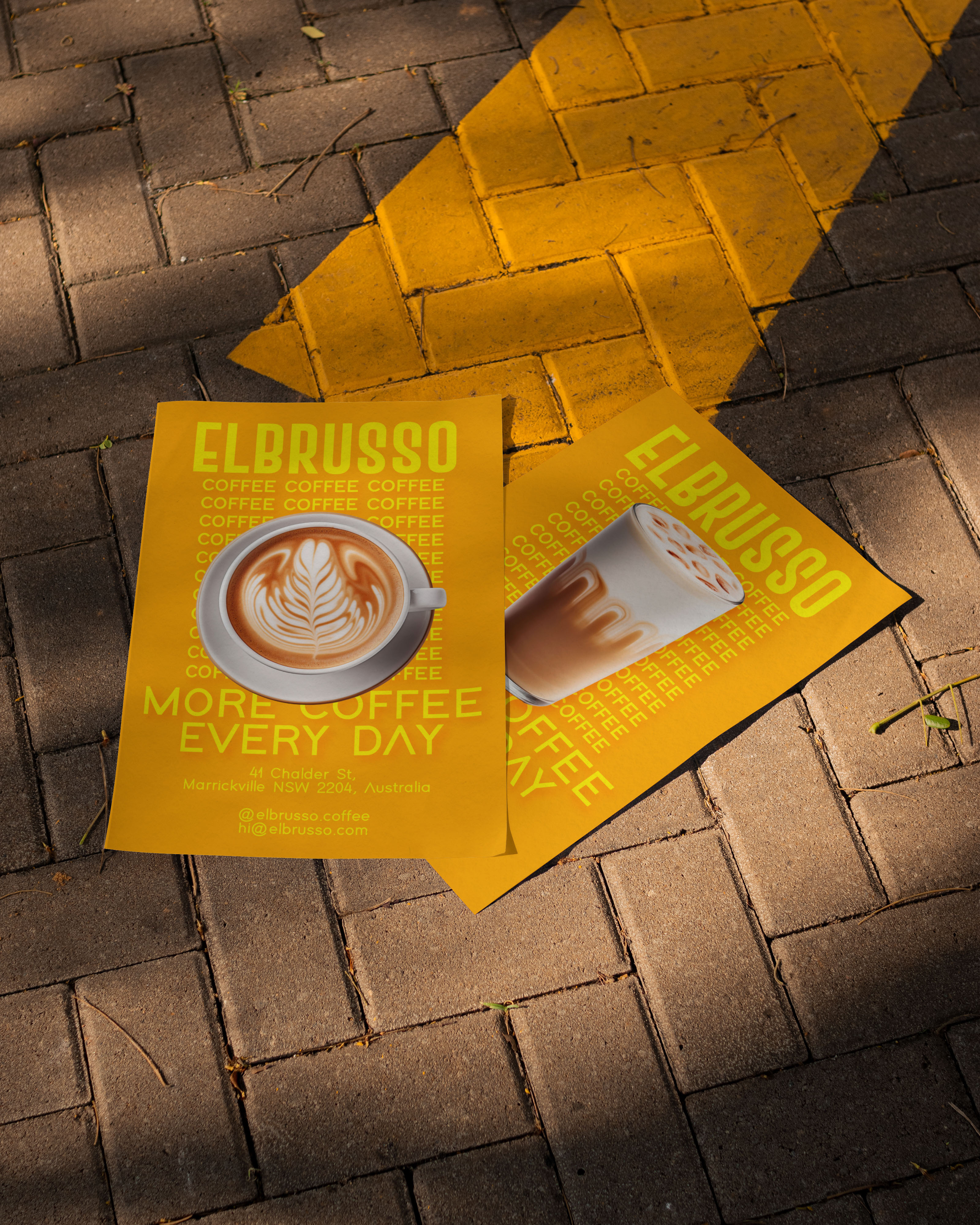 ELBRUSSO [Кофейня] — Изображение №19 — Брендинг, Графика на Dprofile