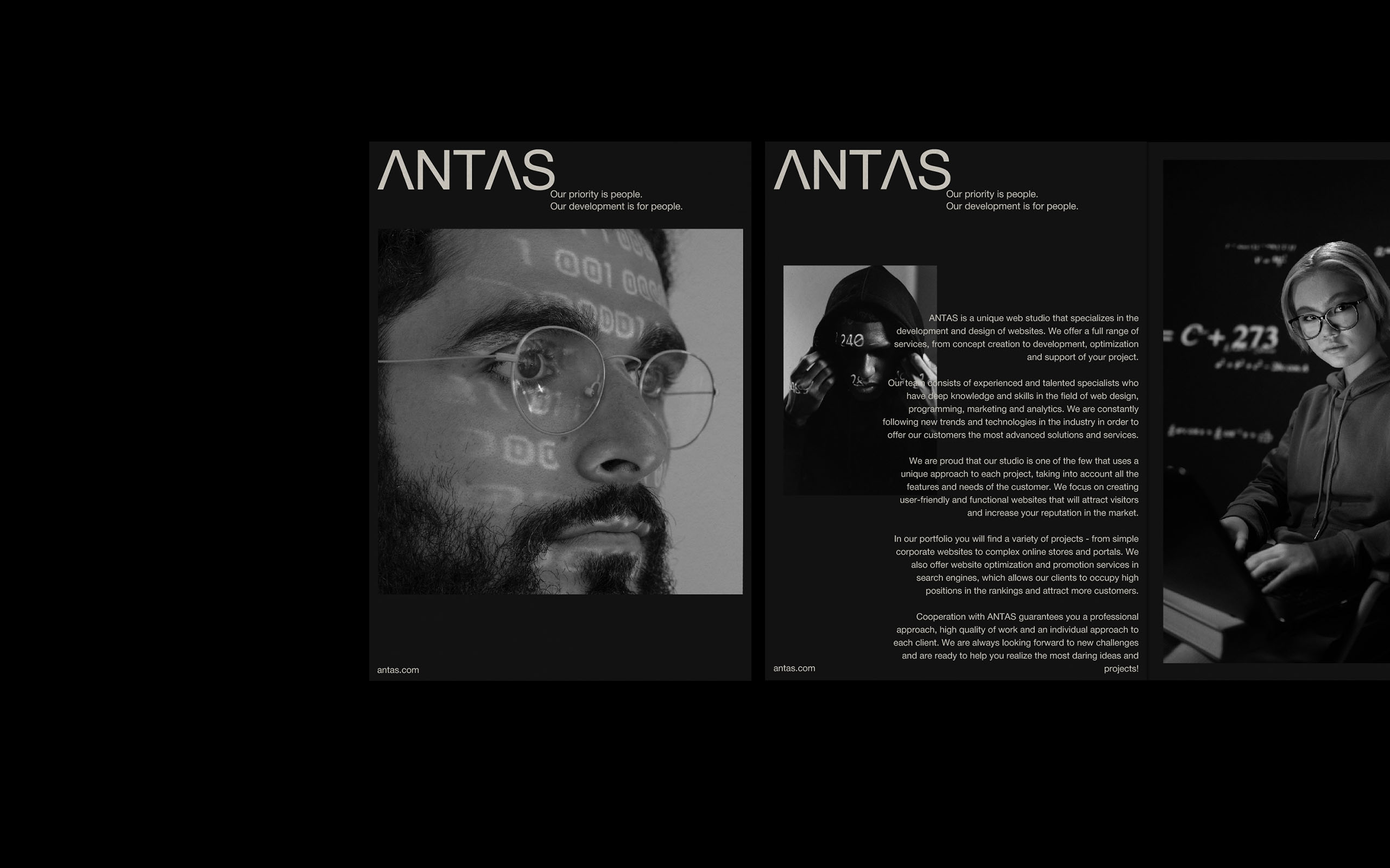 ANTAS [Веб-студия] — Изображение №18 — Брендинг, Графика на Dprofile
