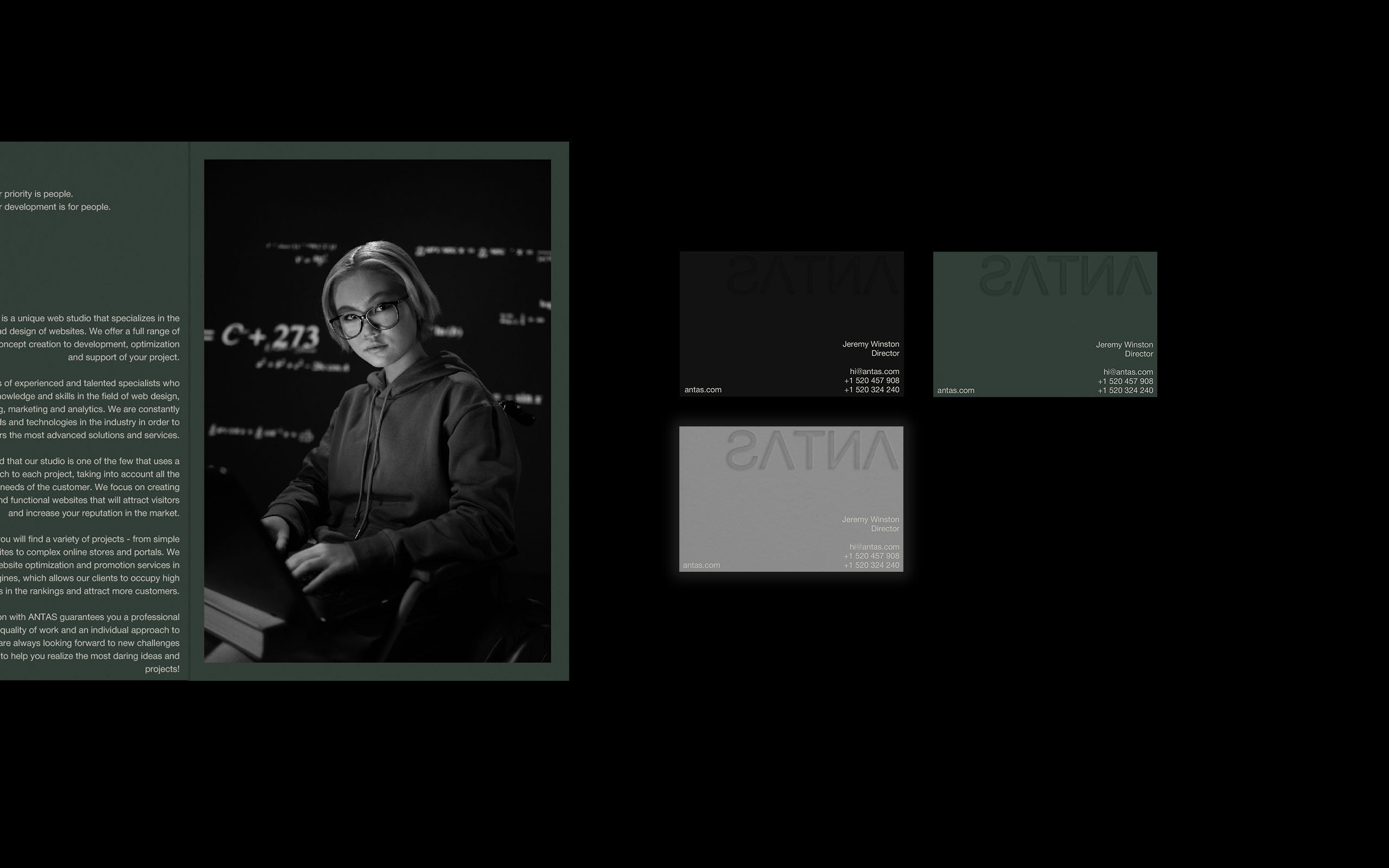ANTAS [Веб-студия] — Изображение №8 — Брендинг, Графика на Dprofile