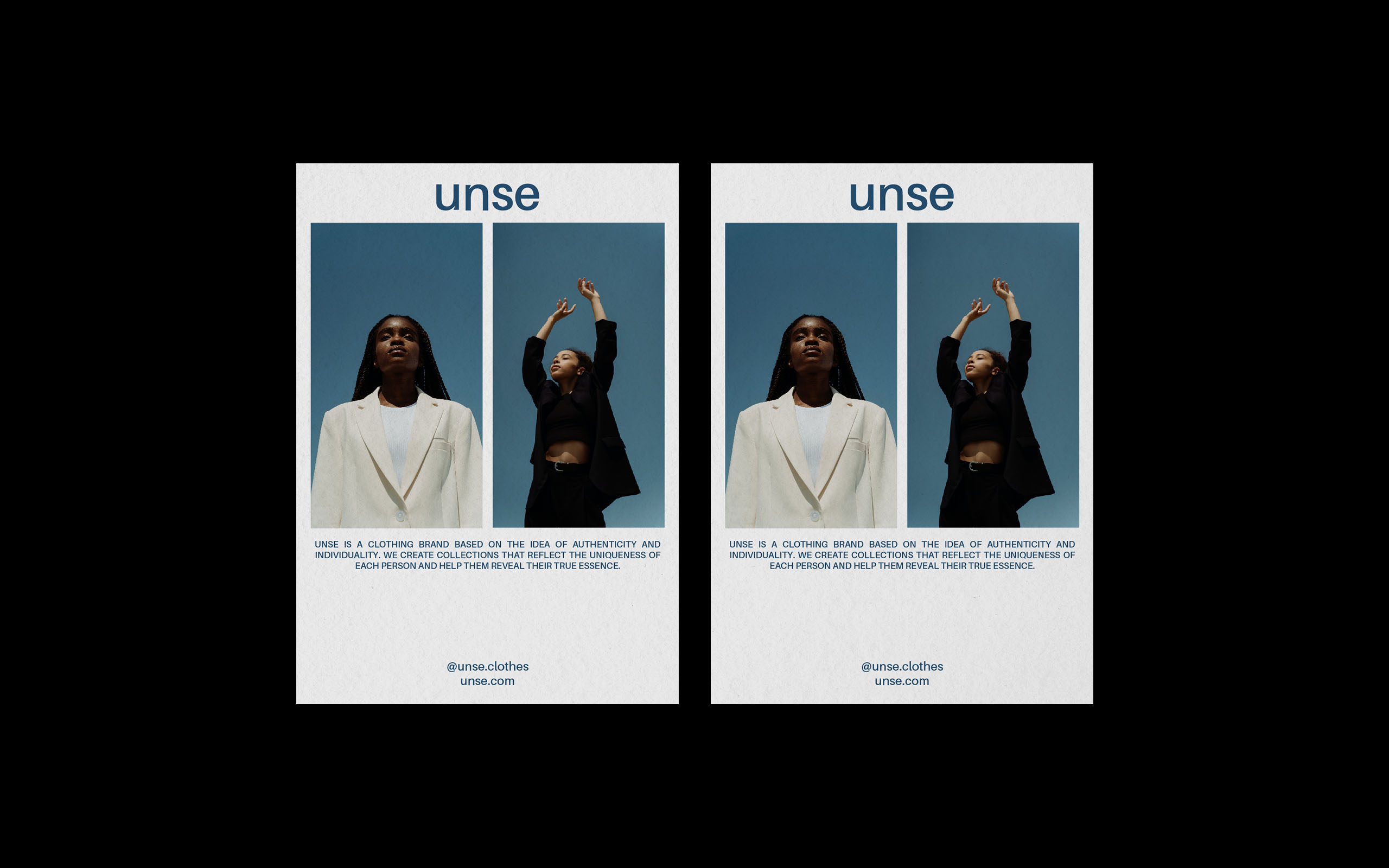 unse [Бренд одежды] — Изображение №10 — Брендинг, Графика на Dprofile