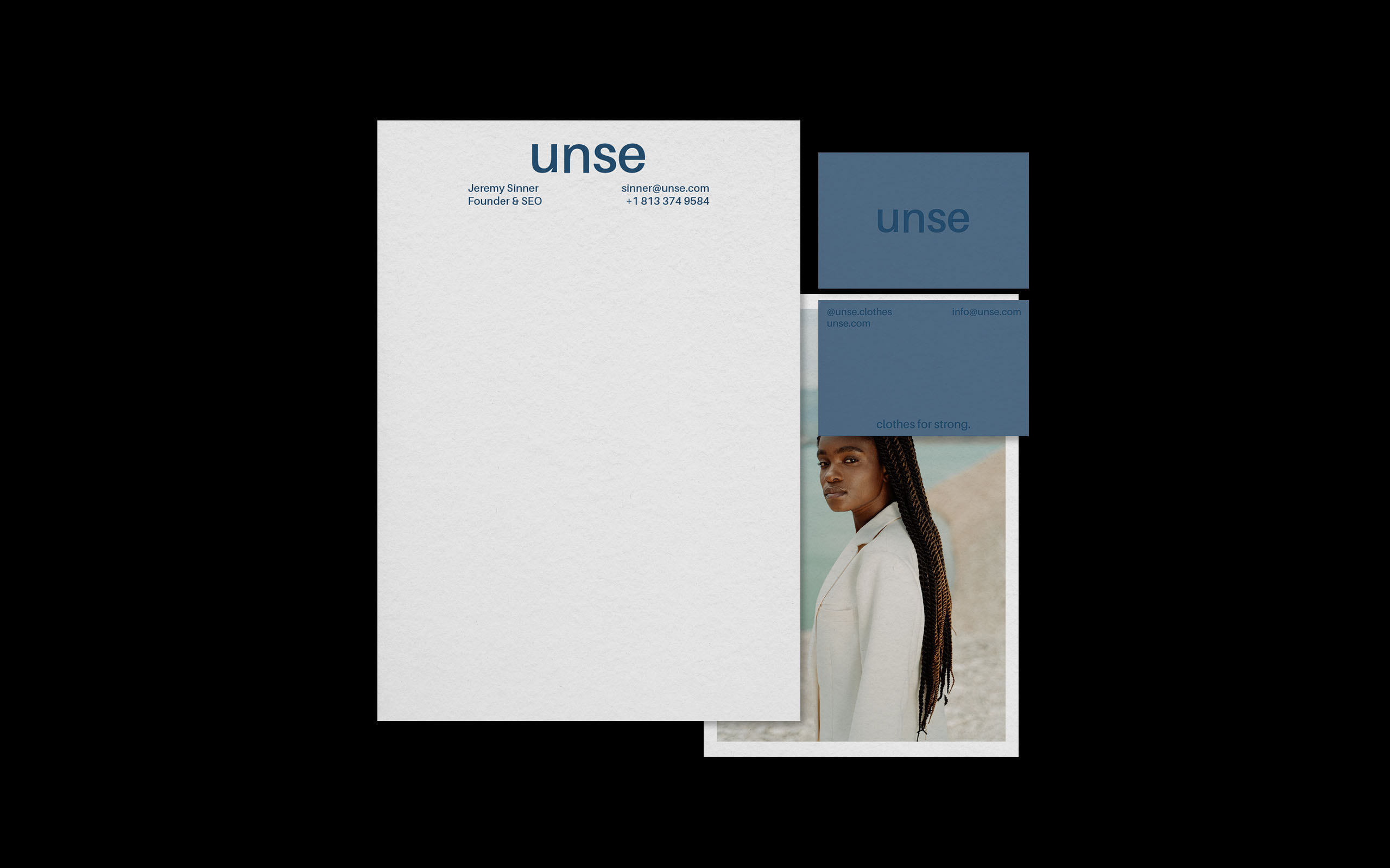unse [Бренд одежды] — Изображение №6 — Брендинг, Графика на Dprofile
