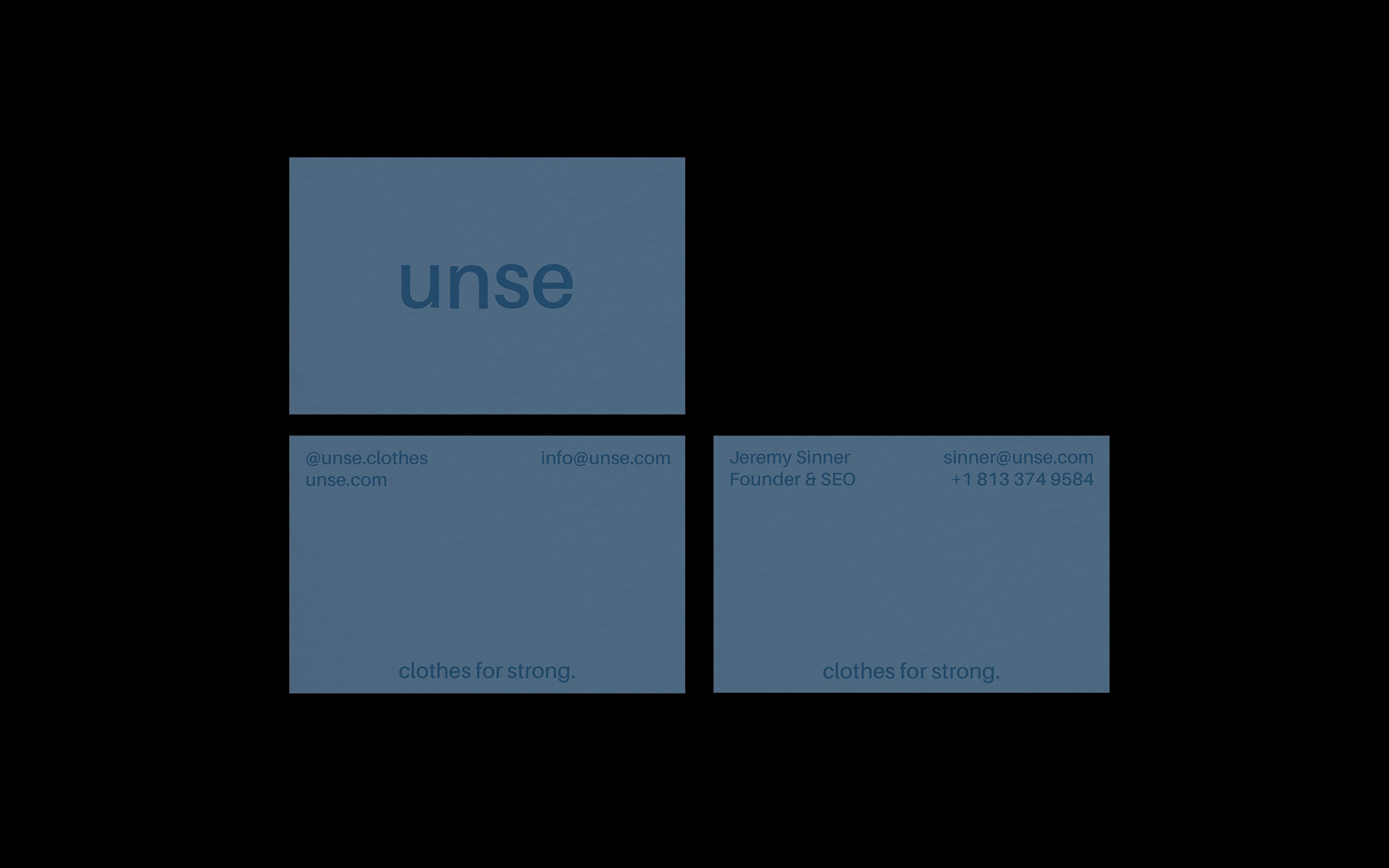 unse [Бренд одежды] — Изображение №2 — Брендинг, Графика на Dprofile