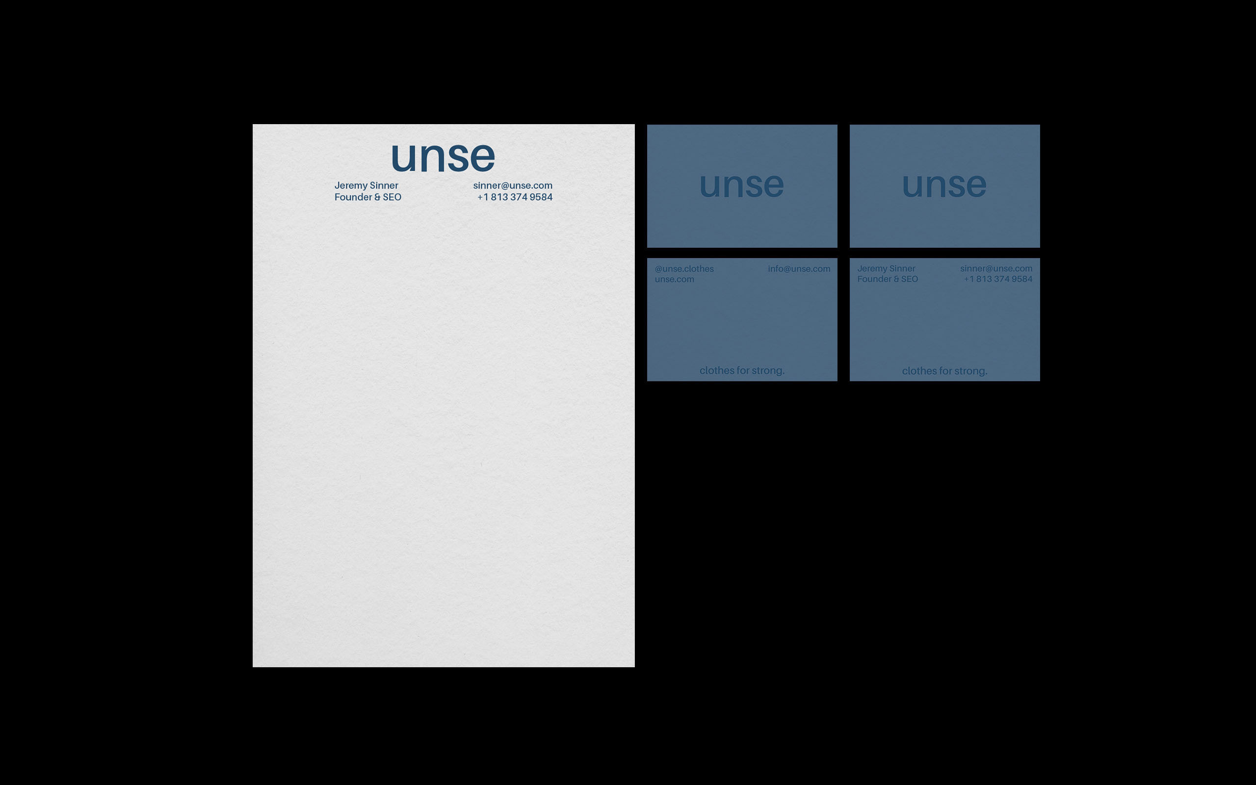 unse [Бренд одежды] — Изображение №4 — Брендинг, Графика на Dprofile