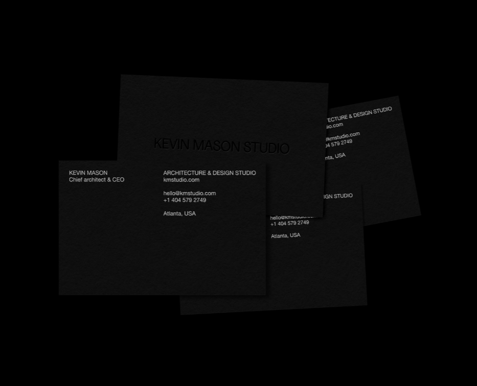 KEVIN MASON STUDIO [Архитектурной студия] — Брендинг, Графика на Dprofile