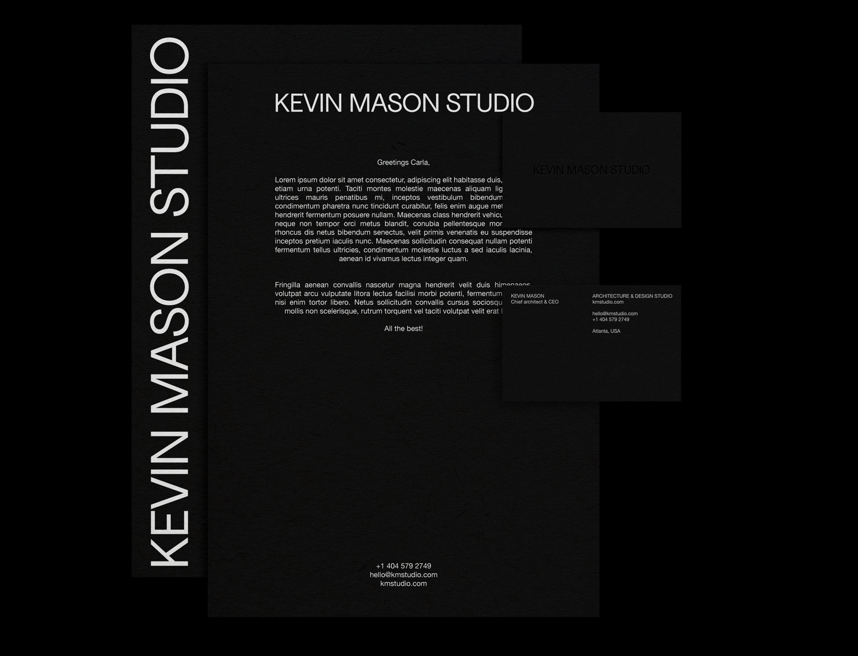 KEVIN MASON STUDIO [Архитектурной студия] — Изображение №4 — Брендинг, Графика на Dprofile