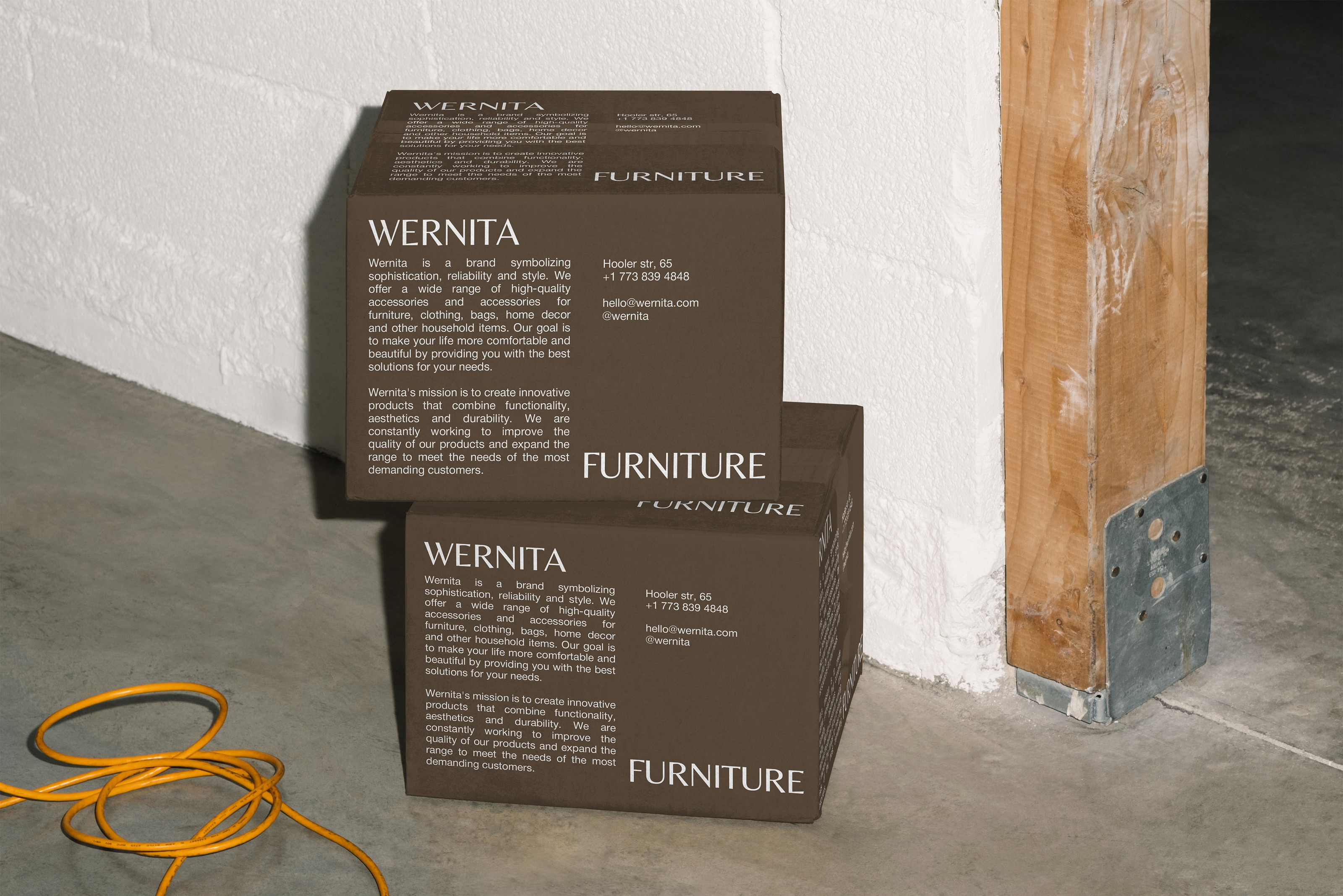 WERNITA [Мебельная фурнитура] — Изображение №14 — Брендинг, Графика на Dprofile