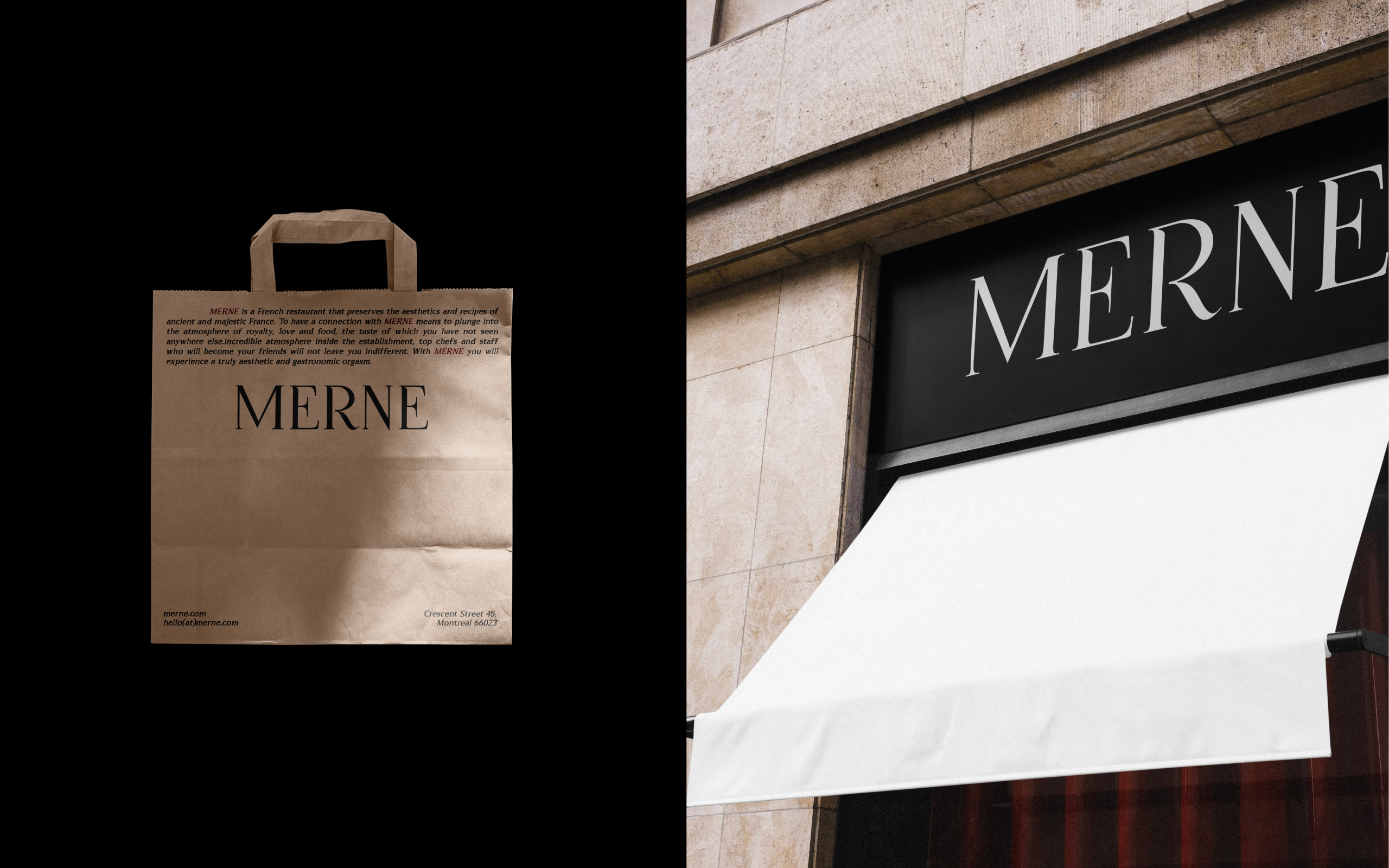 Merne [Ресторан] — Изображение №15 — Брендинг, Графика на Dprofile