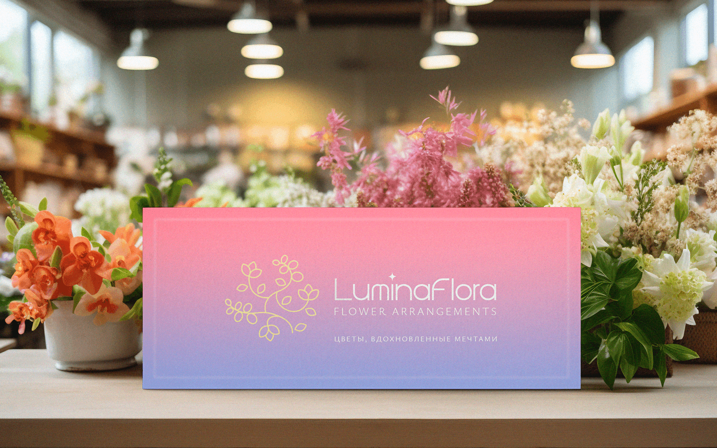 LuminaFlora | Логотип | Фирменный стиль — Изображение №5 — Брендинг на Dprofile