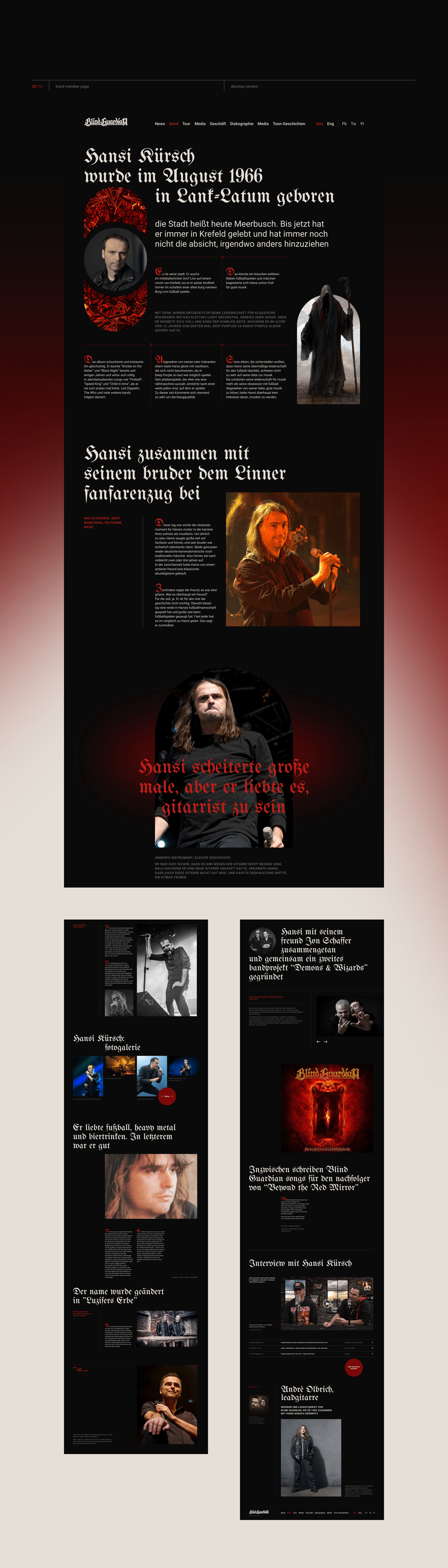 Blind Guardian. Немецкая пауэр-метал группа — Изображение №9 — Интерфейсы на Dprofile