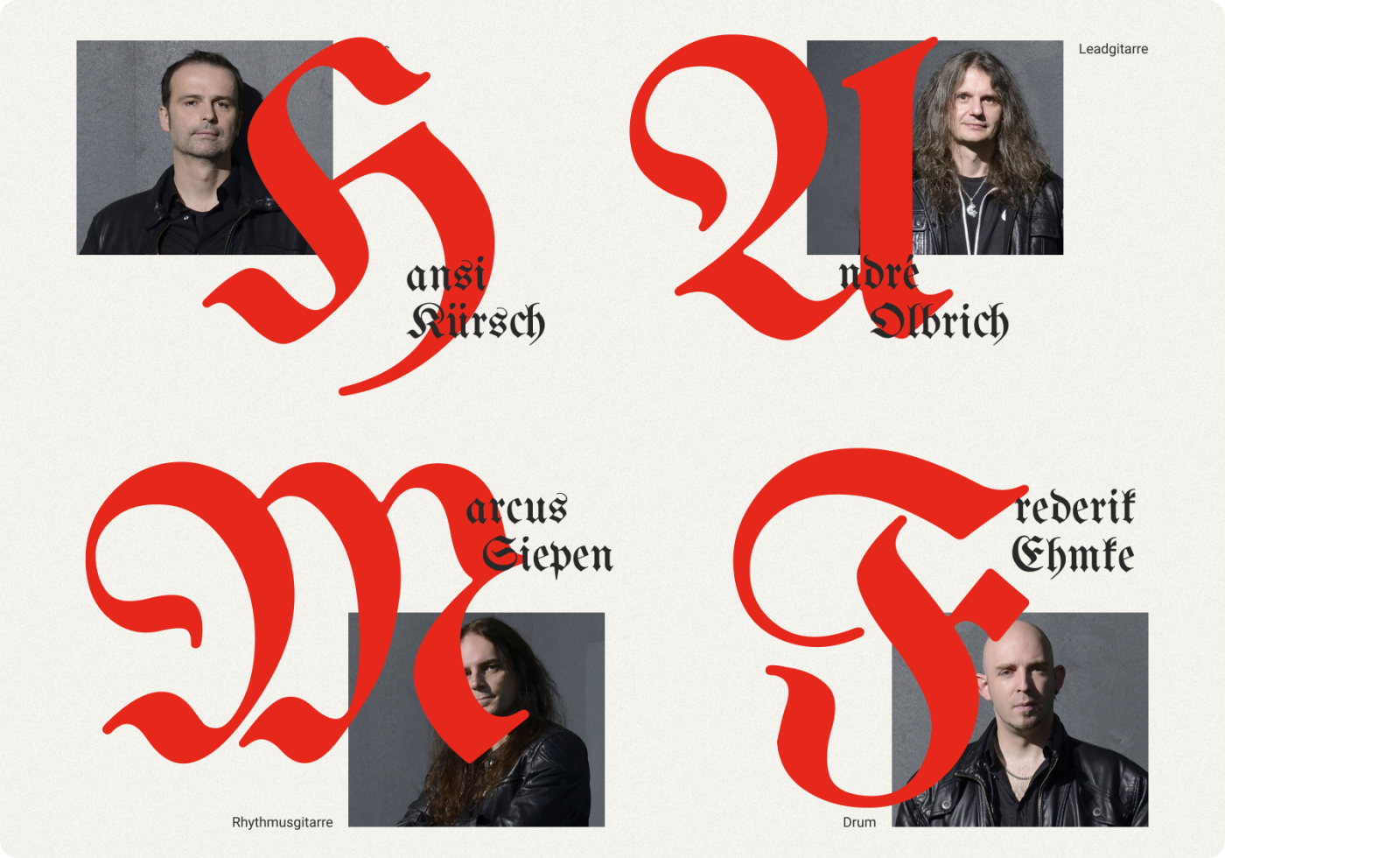 Blind Guardian. История создания проекта — Изображение №6 — Интерфейсы на Dprofile