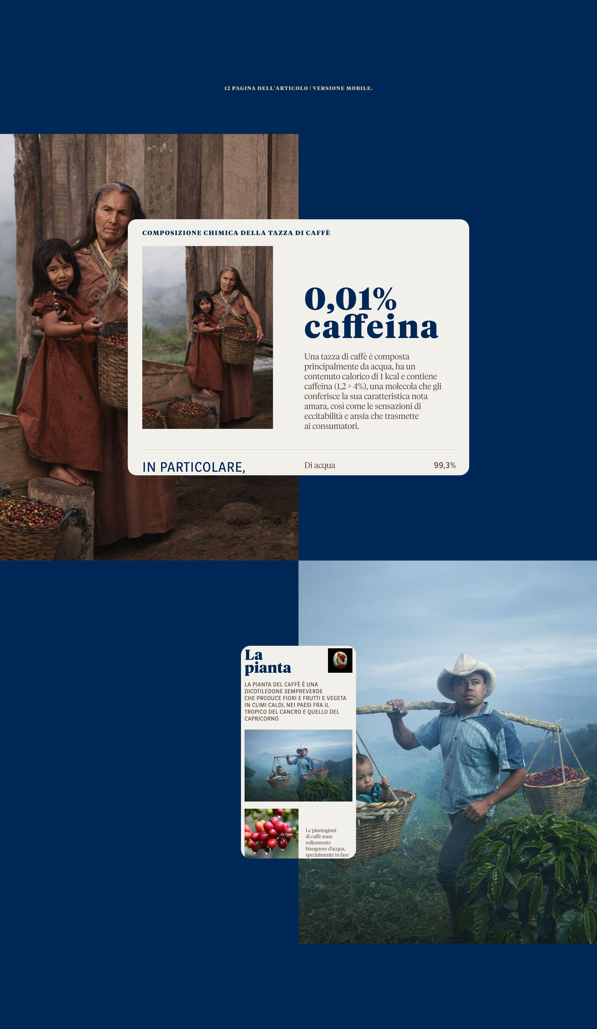 Lavazza. Итальянский кофейный бренд — Изображение №24 — Интерфейсы на Dprofile