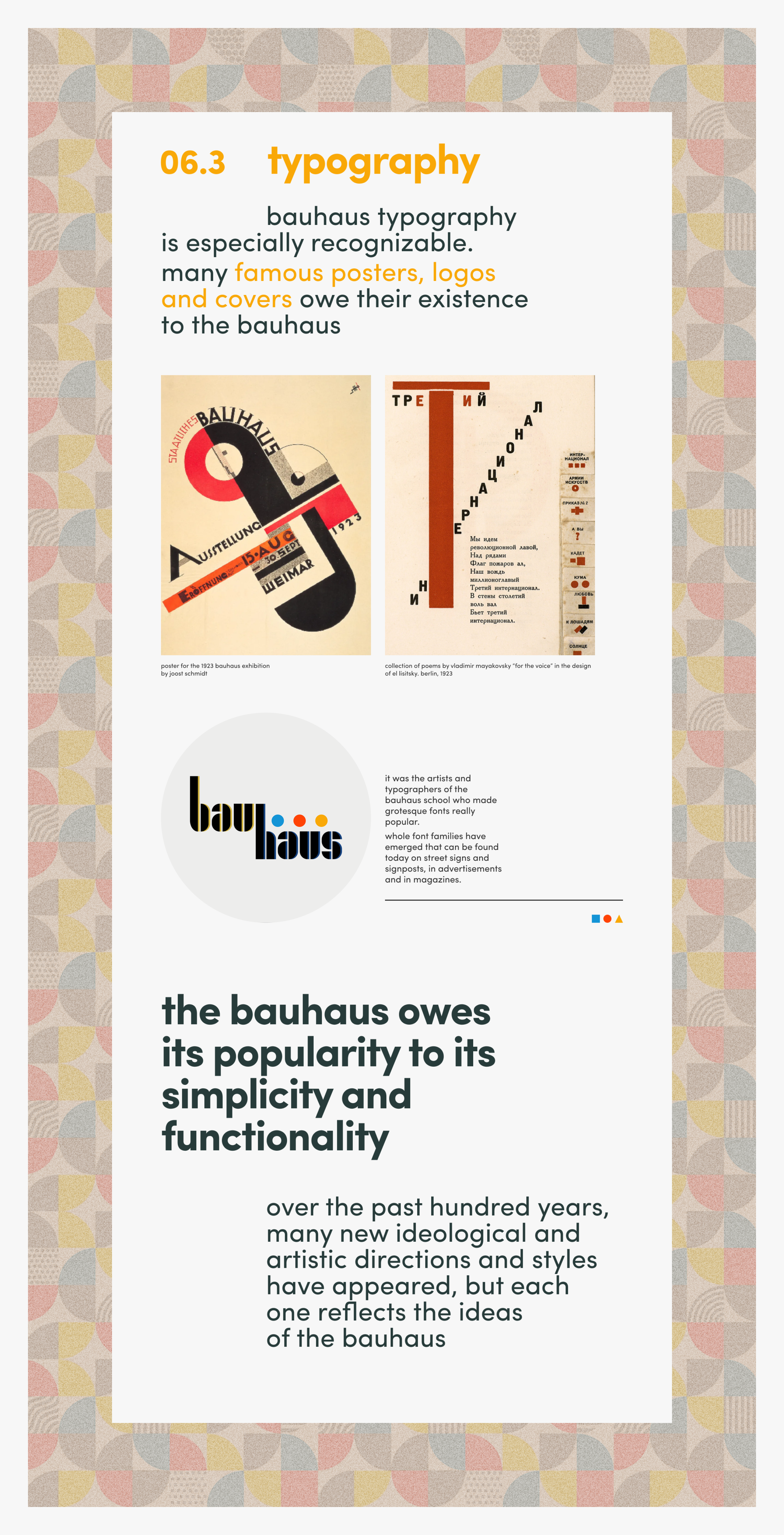 Bauhaus. Краткая история стиля — Изображение №21 — Интерфейсы на Dprofile