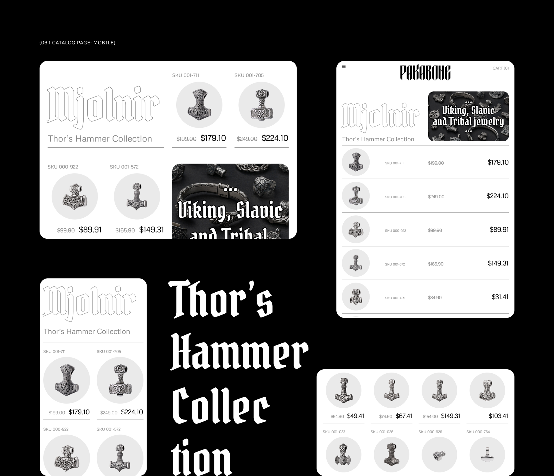 Pakabone. Украинская ювелирная компания — Изображение №11 — Интерфейсы на Dprofile