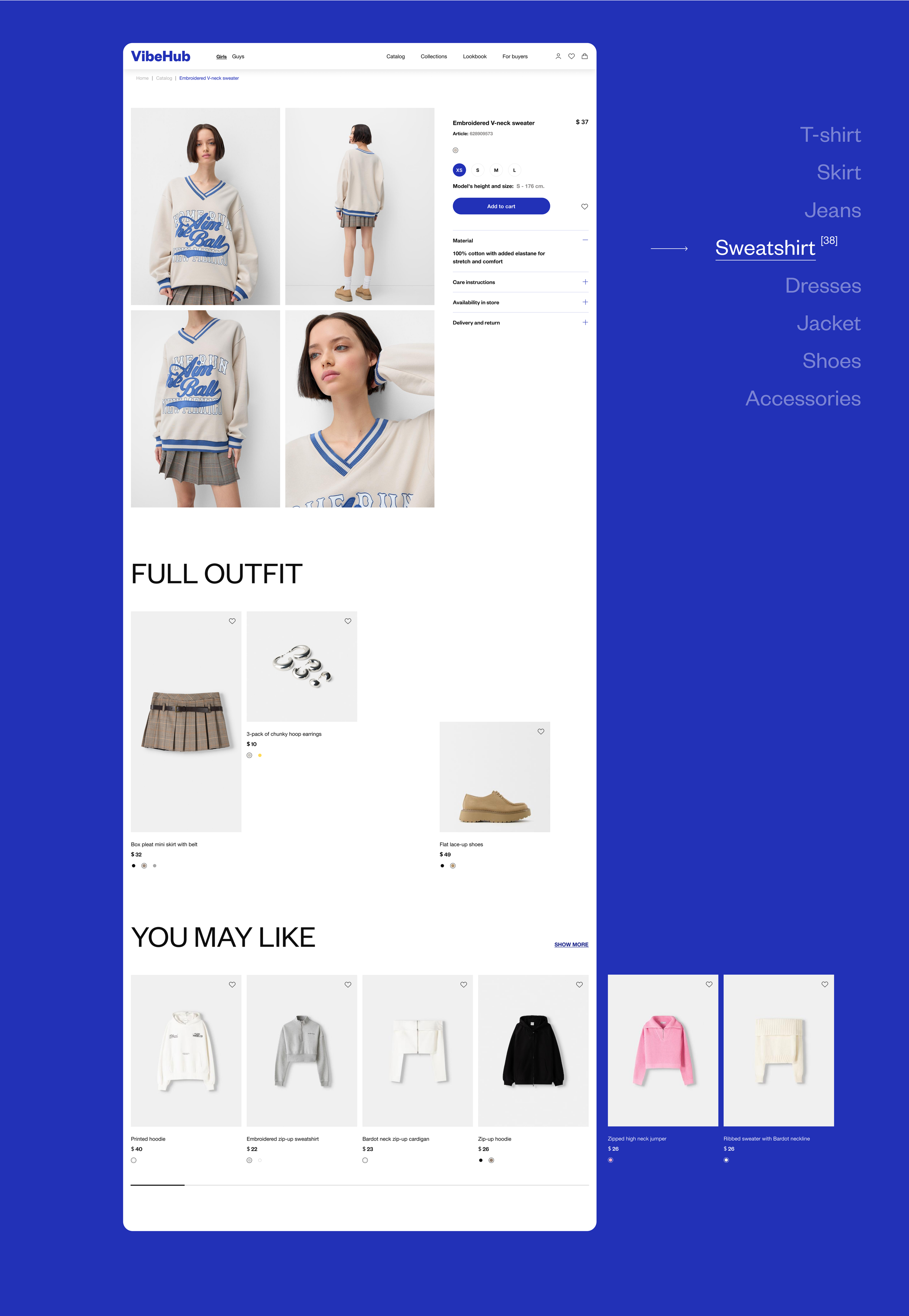 Online store VibeHub — Изображение №11 — Интерфейсы на Dprofile