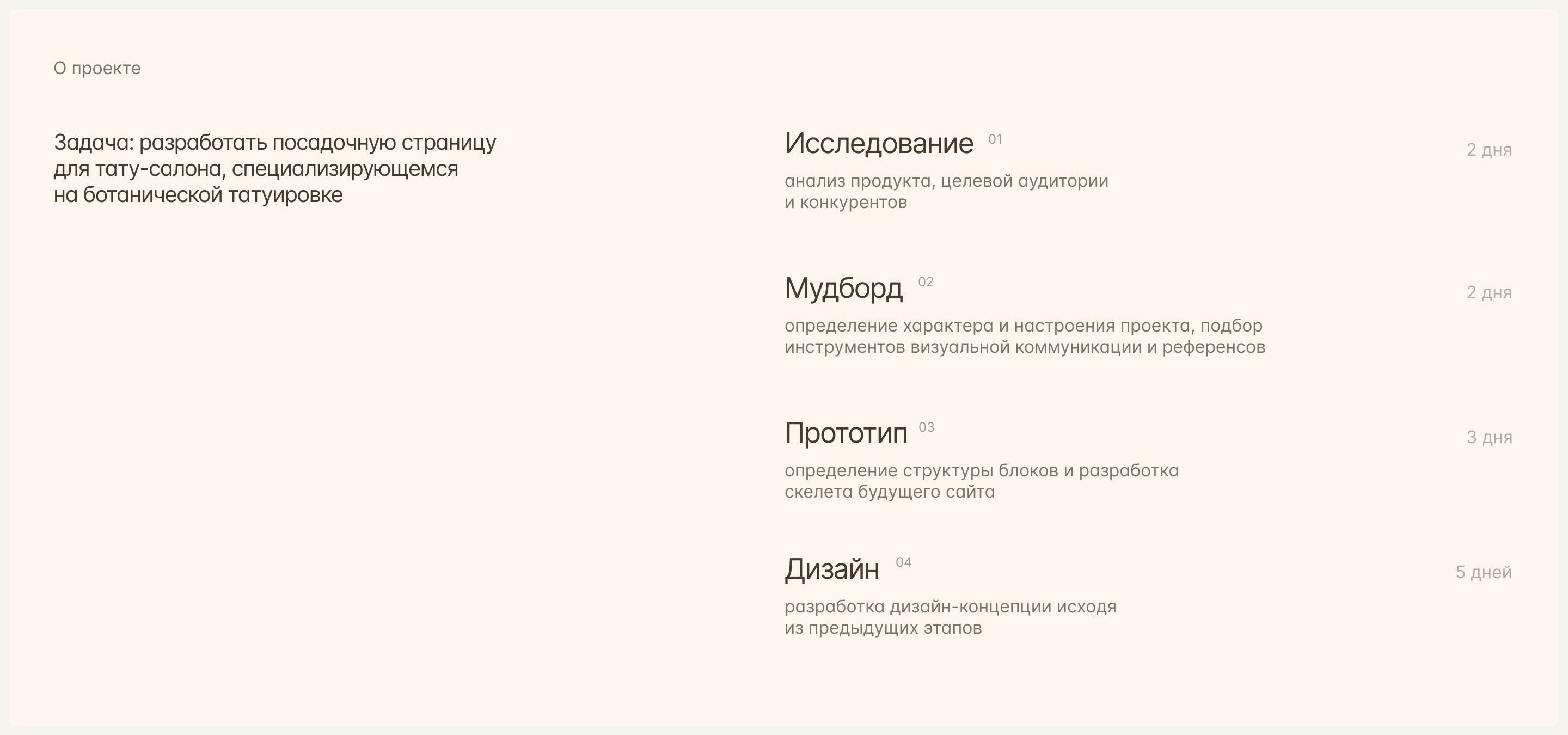 landing page for a botanical tattoo salon — Изображение №2 — Интерфейсы, Графика на Dprofile
