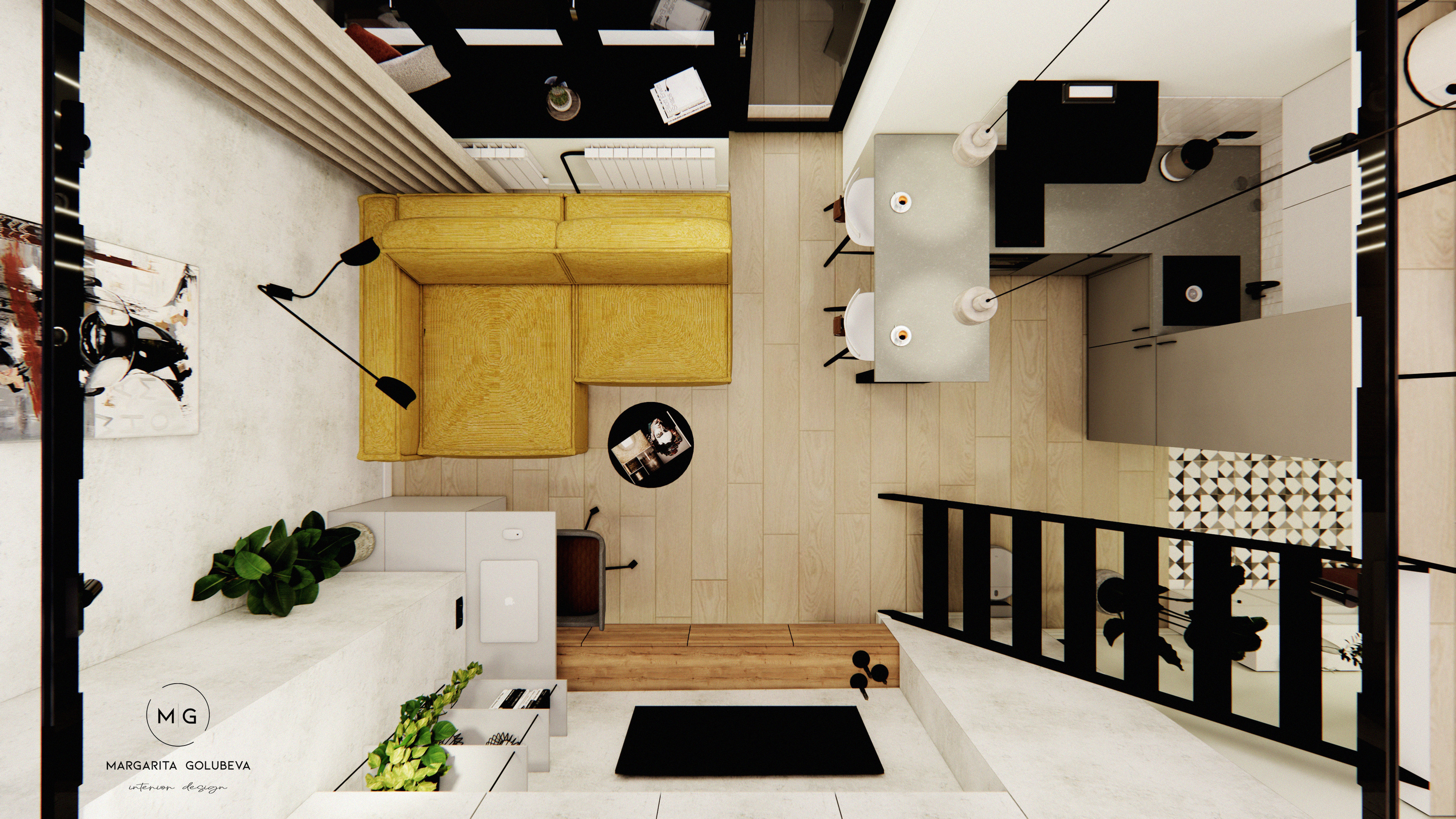 '23 Лофт на Рощинской — Изображение №1 — 3D на Dprofile