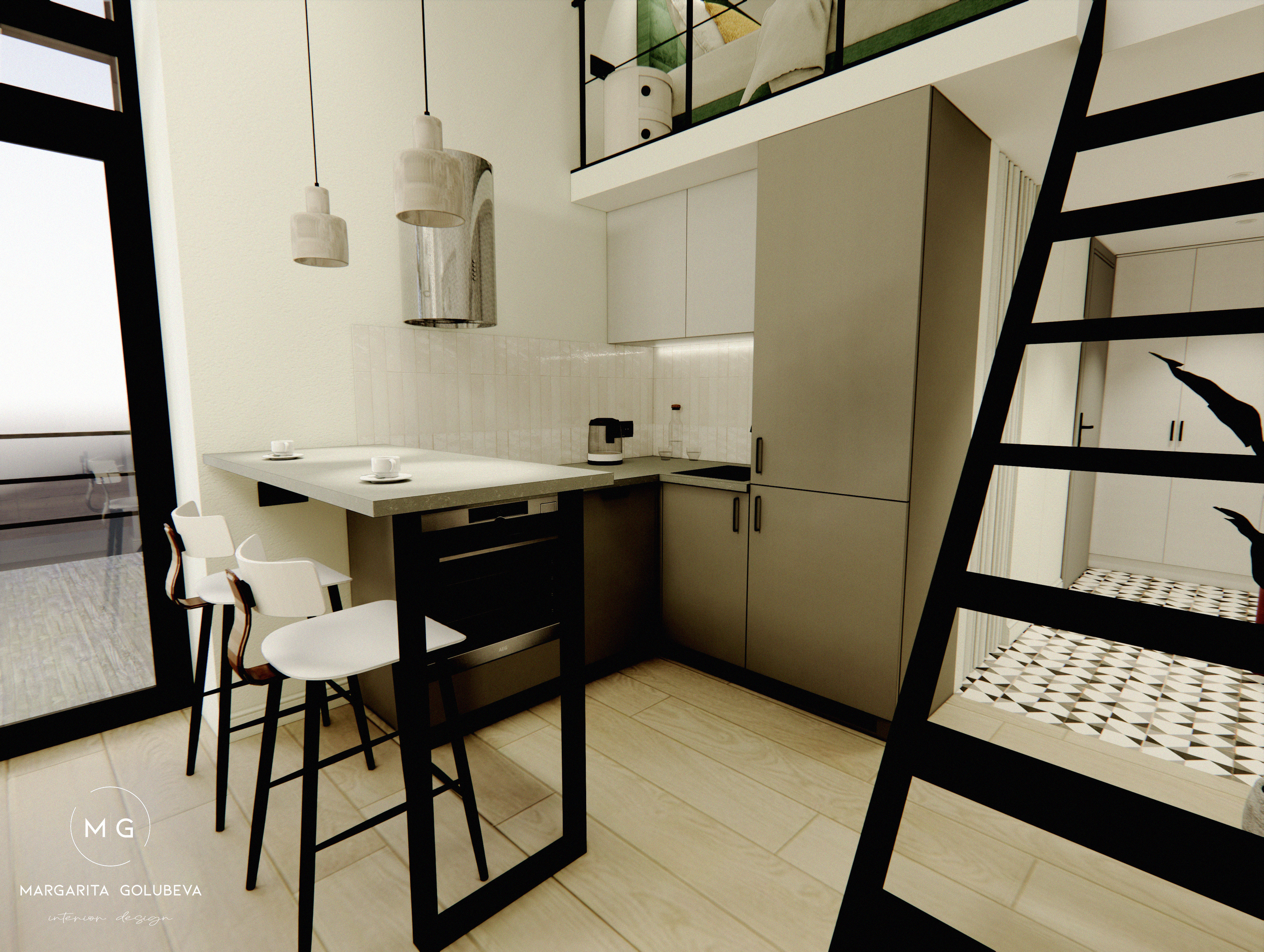 '23 Лофт на Рощинской — Изображение №4 — 3D на Dprofile