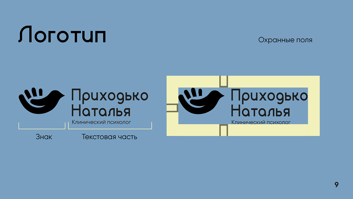 Брендбук для клинического психолога Приходько Натальи — Изображение №9 — Брендинг на Dprofile