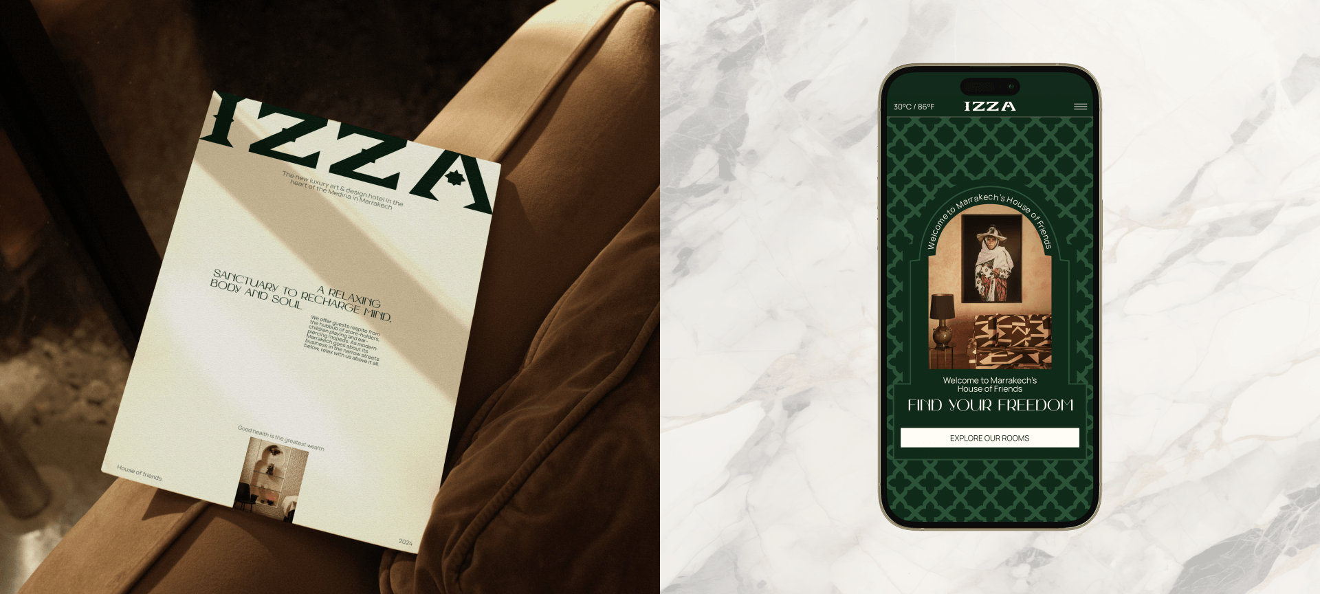 IZZA | Landing page redesign — Изображение №7 — Интерфейсы на Dprofile