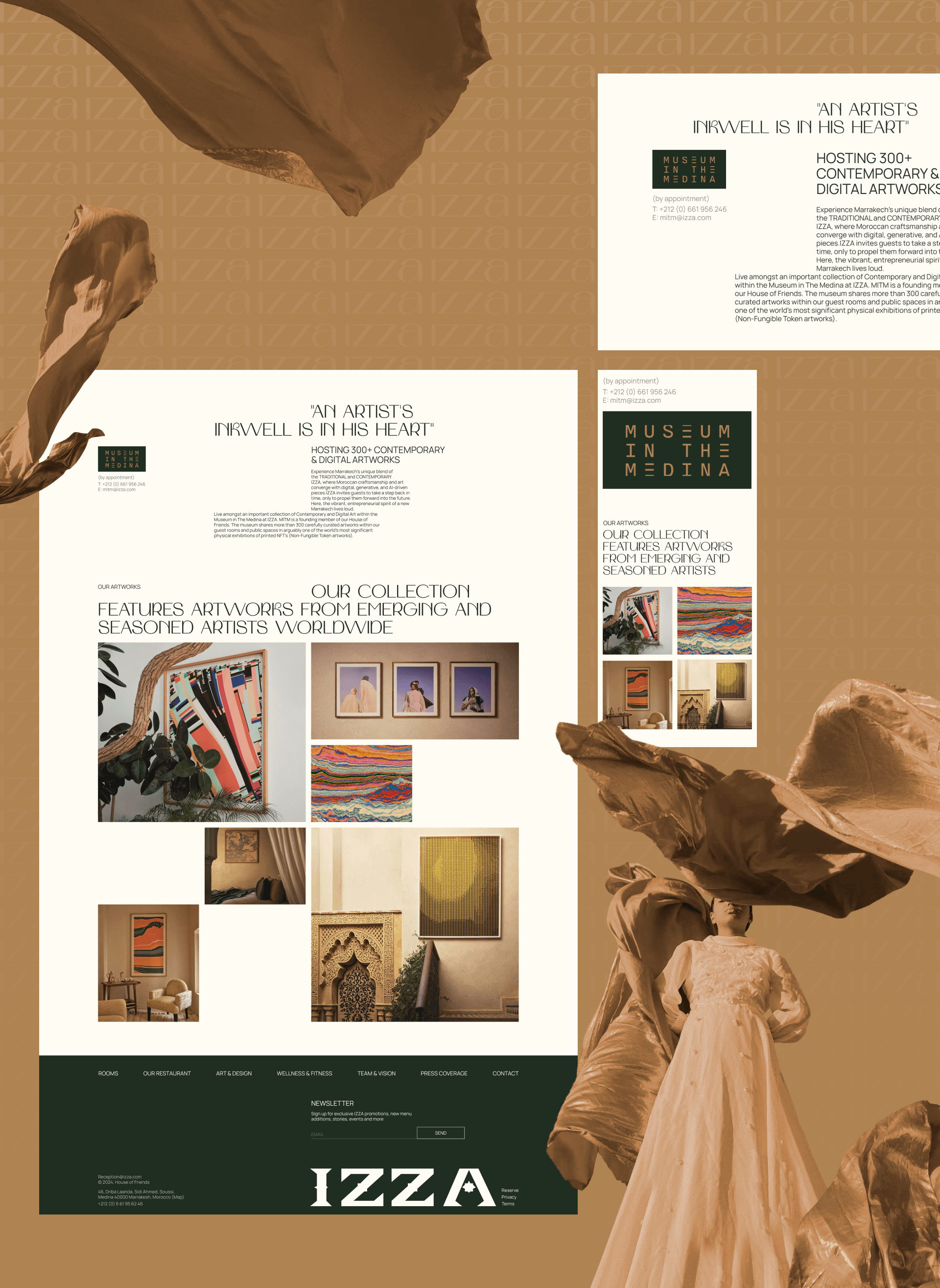 IZZA | Landing page redesign — Изображение №8 — Интерфейсы на Dprofile