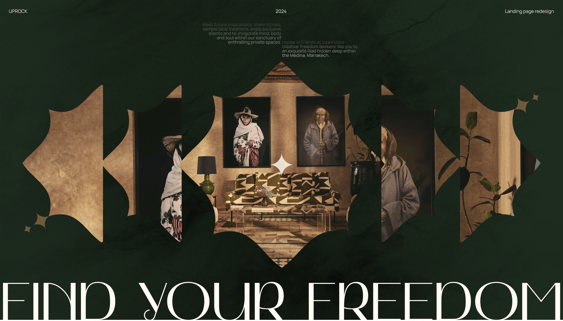 IZZA | Landing page redesign — Изображение №1 — Интерфейсы на Dprofile