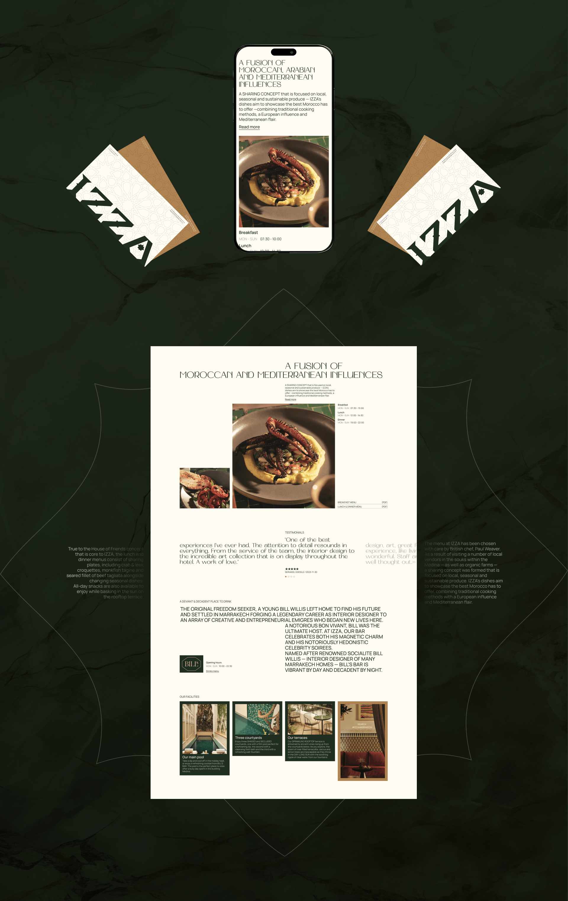 IZZA | Landing page redesign — Изображение №6 — Интерфейсы на Dprofile