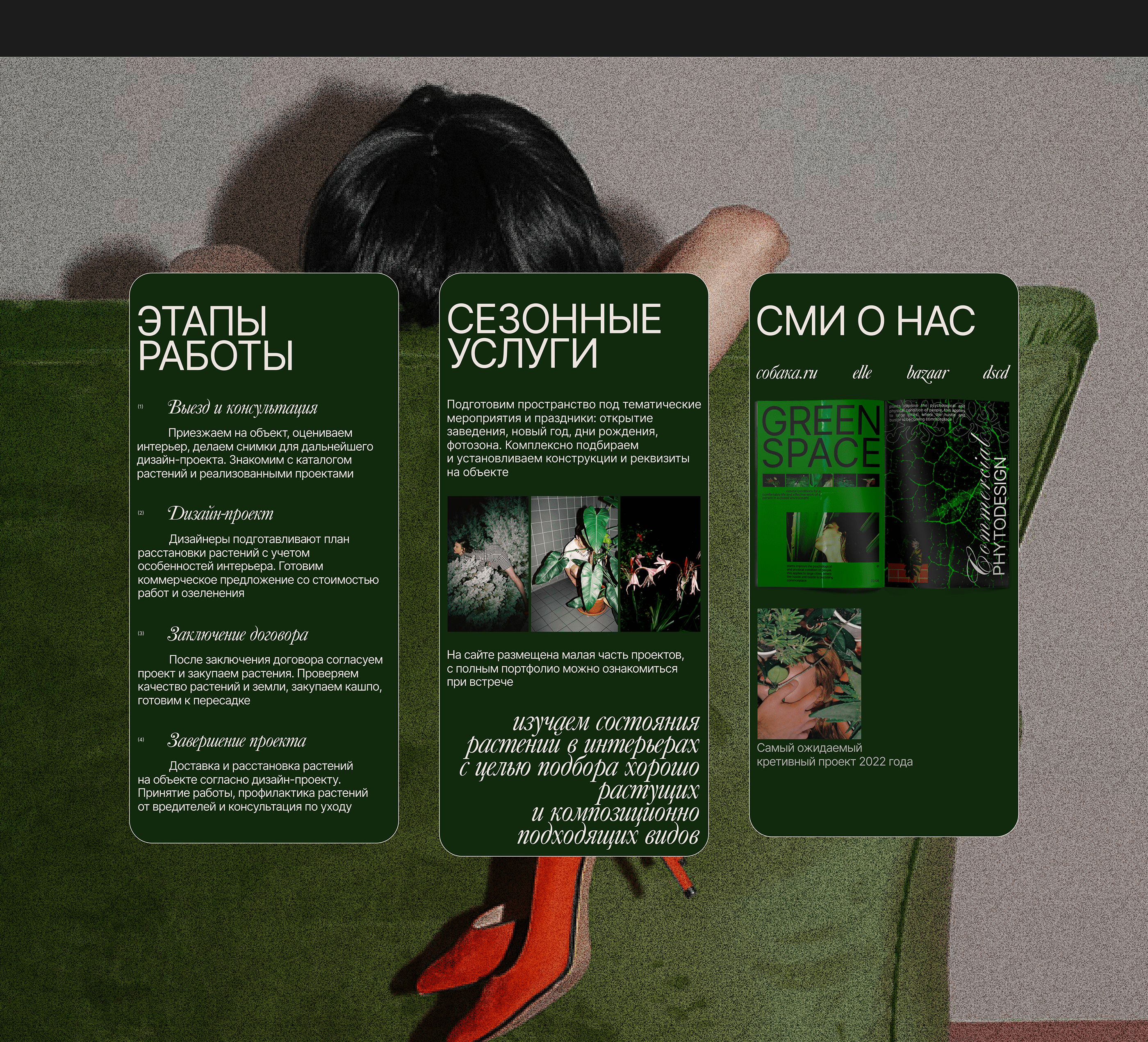 Green phytodesign — Изображение №7 — Интерфейсы, Брендинг на Dprofile