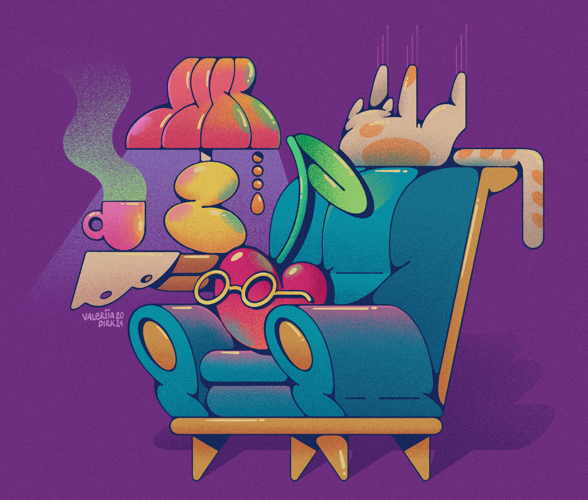 Отдыхающие ягоды — Изображение №3 — Иллюстрация на Dprofile