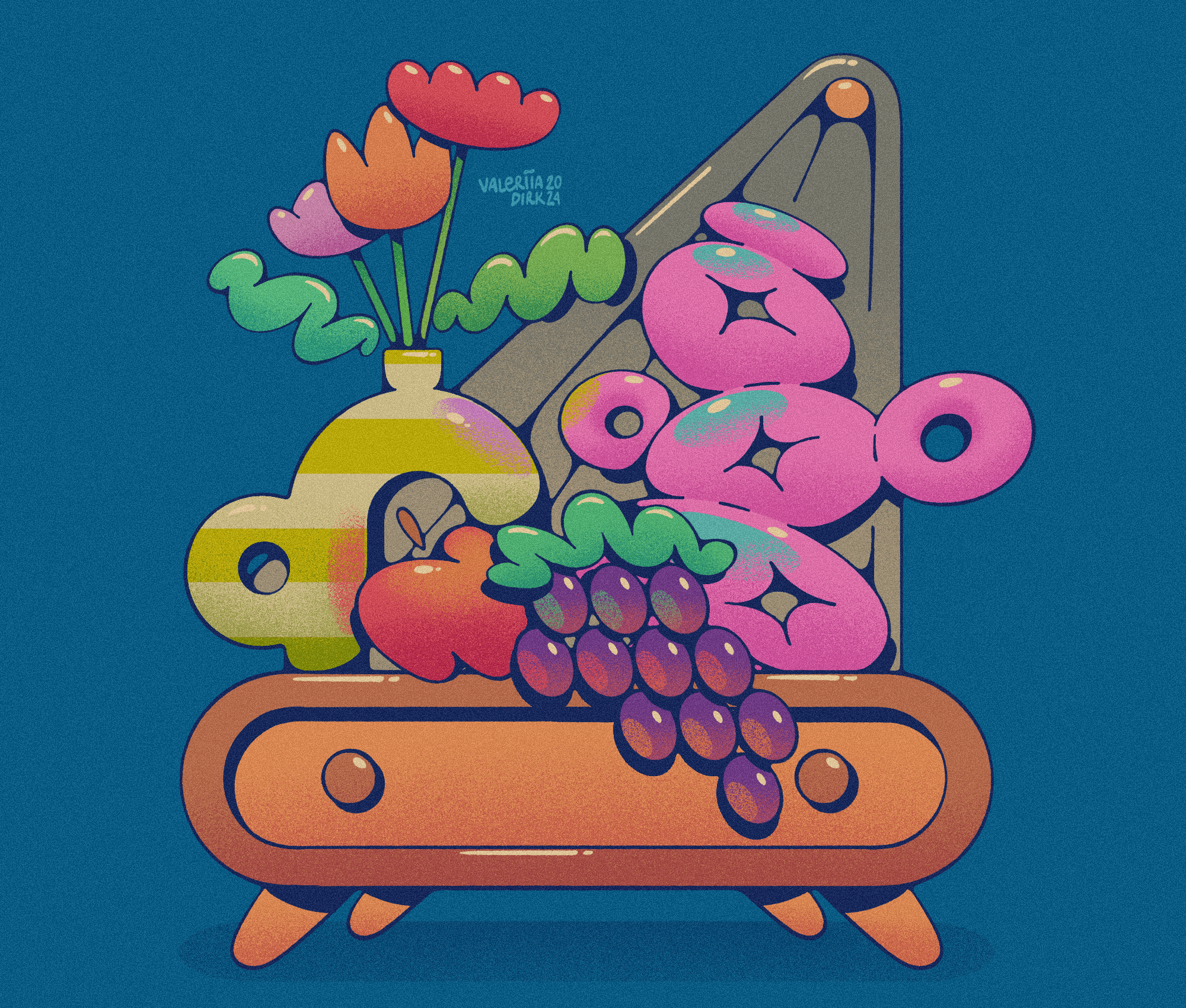 Отдыхающие ягоды — Изображение №1 — Иллюстрация на Dprofile