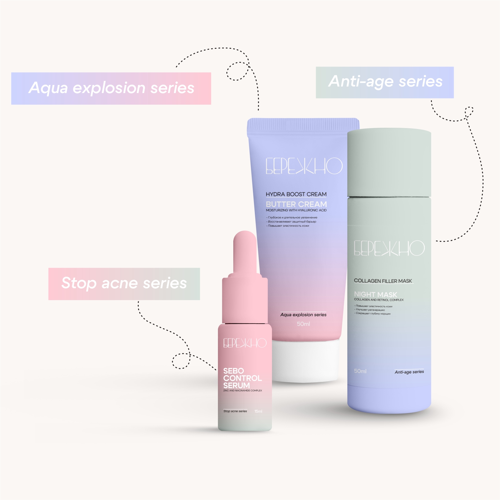 Айдентика бренда "Бережно" — Изображение №6 — Брендинг на Dprofile