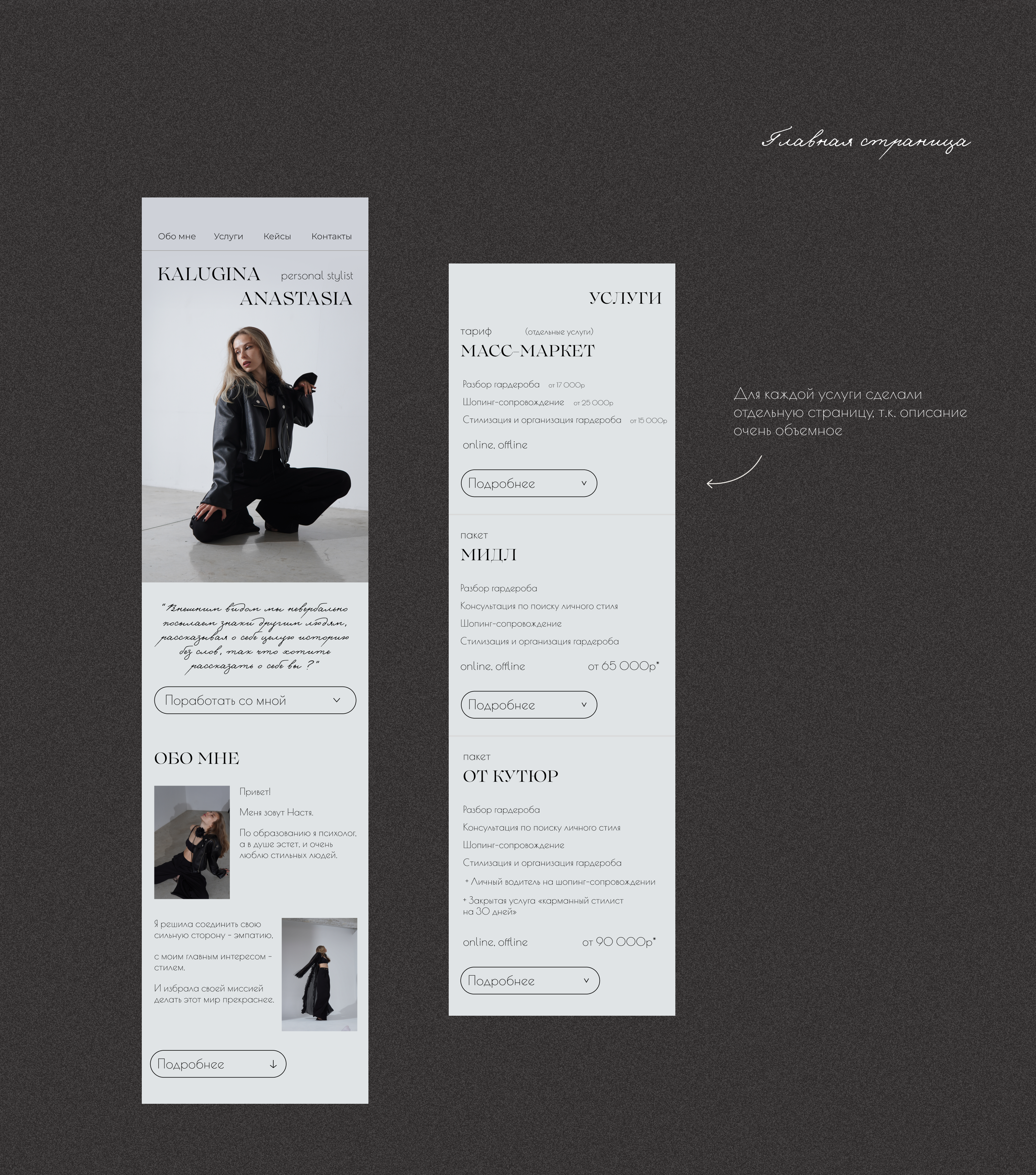 Таплинк для стилиста — Изображение №4 — Интерфейсы, Маркетинг на Dprofile