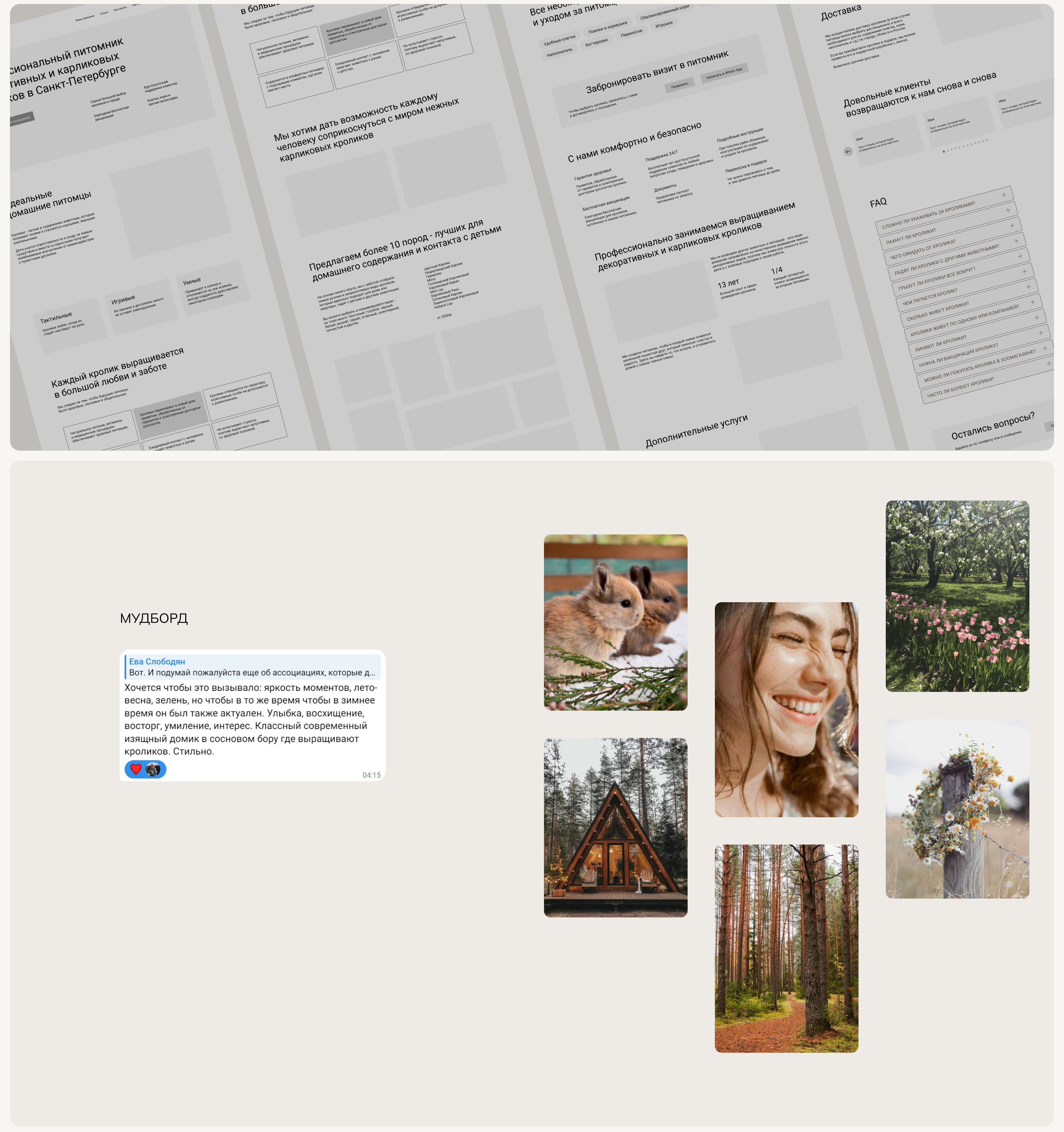 Сайт для питомника кроликов — Изображение №3 — Интерфейсы, Маркетинг на Dprofile