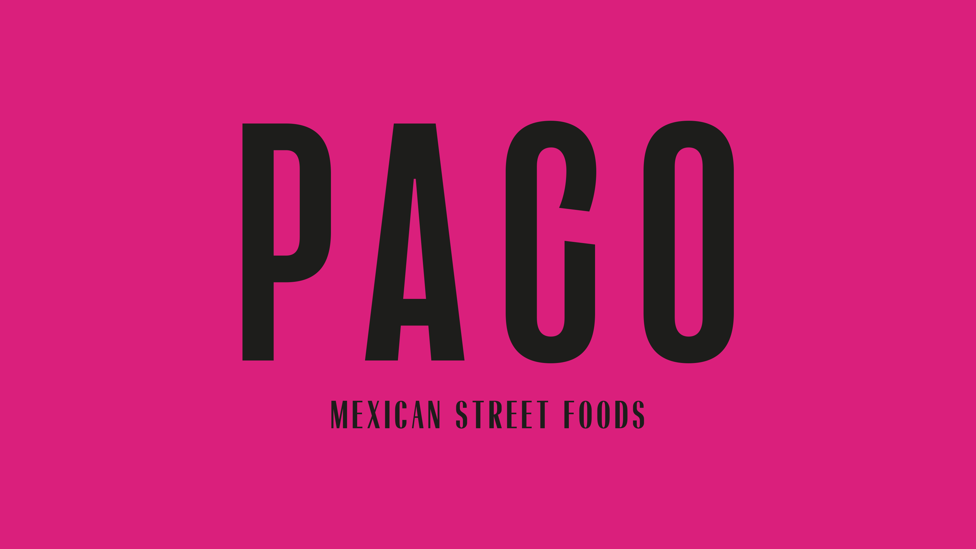 Фирменный стиль / PACO – Mexican Streetfood — Изображение №2 — Брендинг на Dprofile