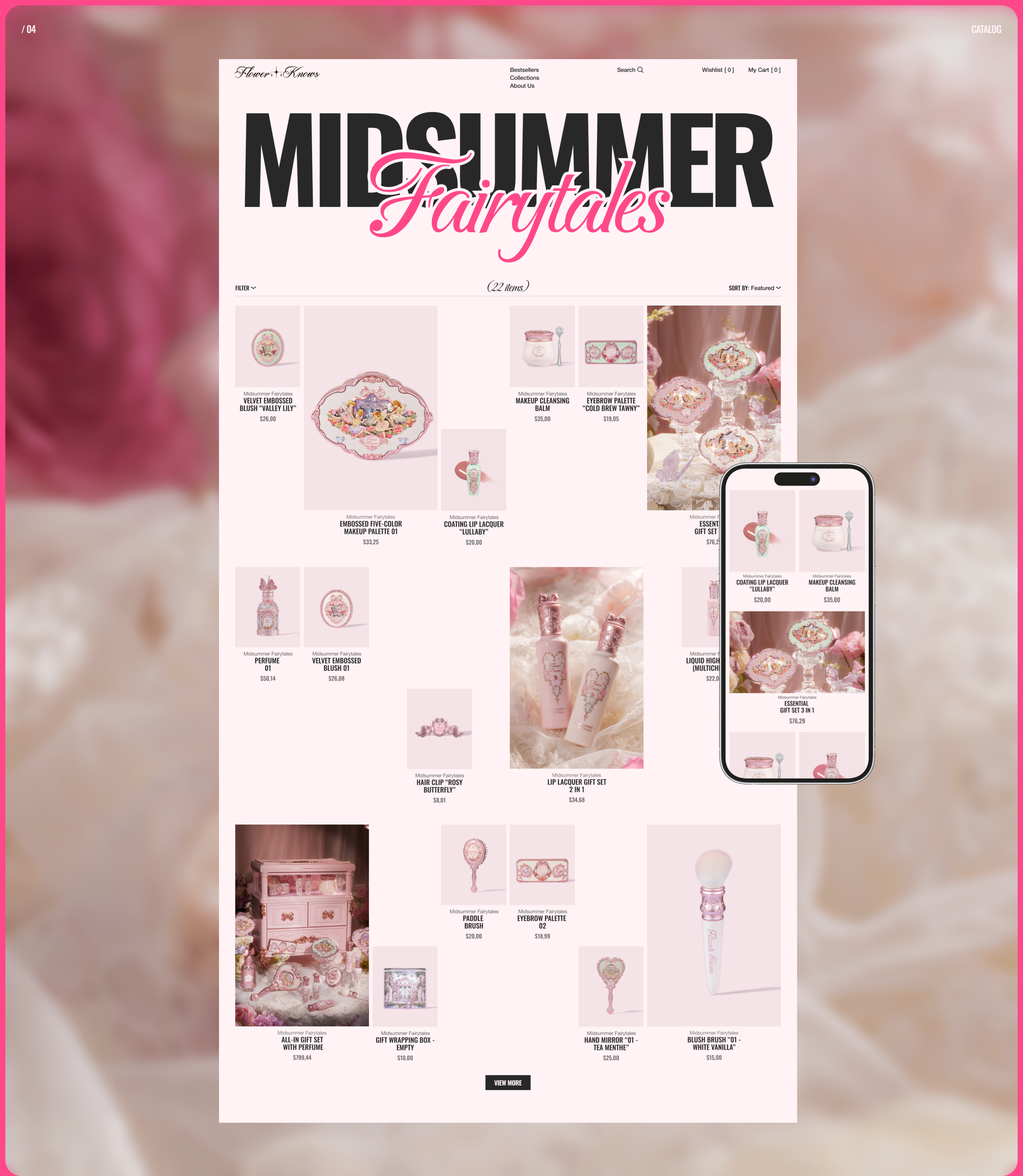 Flower Knows | E-commerce — Изображение №5 — Интерфейсы, Брендинг на Dprofile