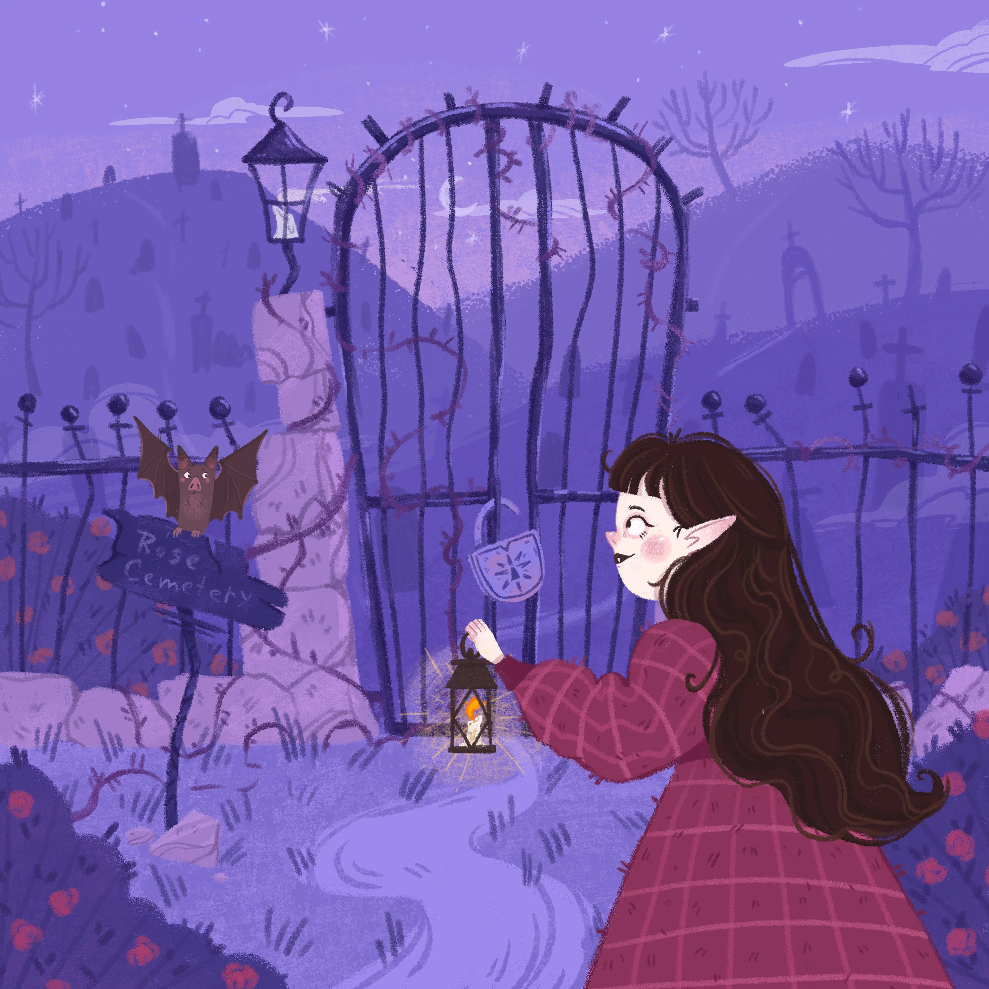 Приключения маленькой вампирши — Изображение №3 — Иллюстрация, Графика на Dprofile
