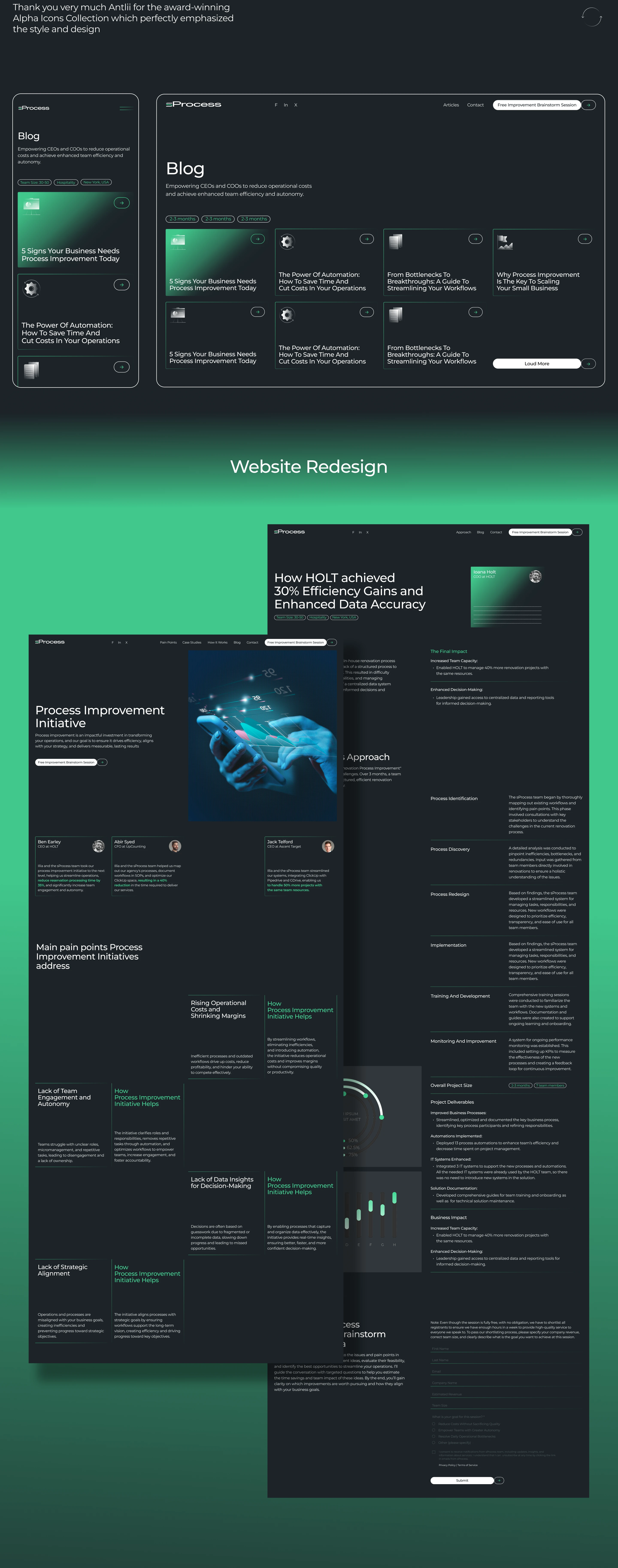 Elevating a Business Automation Leader — Изображение №3 — Интерфейсы, Брендинг на Dprofile